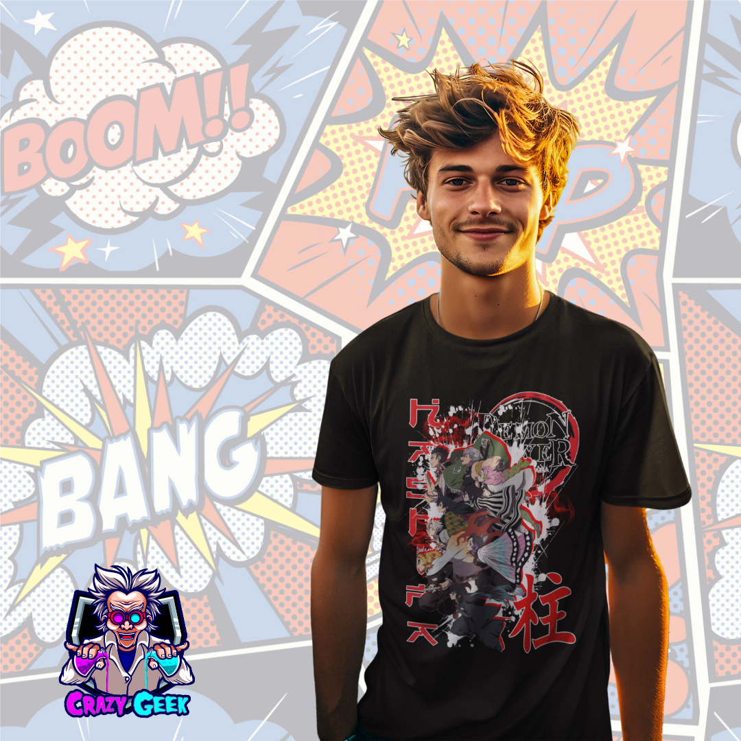 Nome do produto: Camisa Premium Hashiras - Demon Slayer  