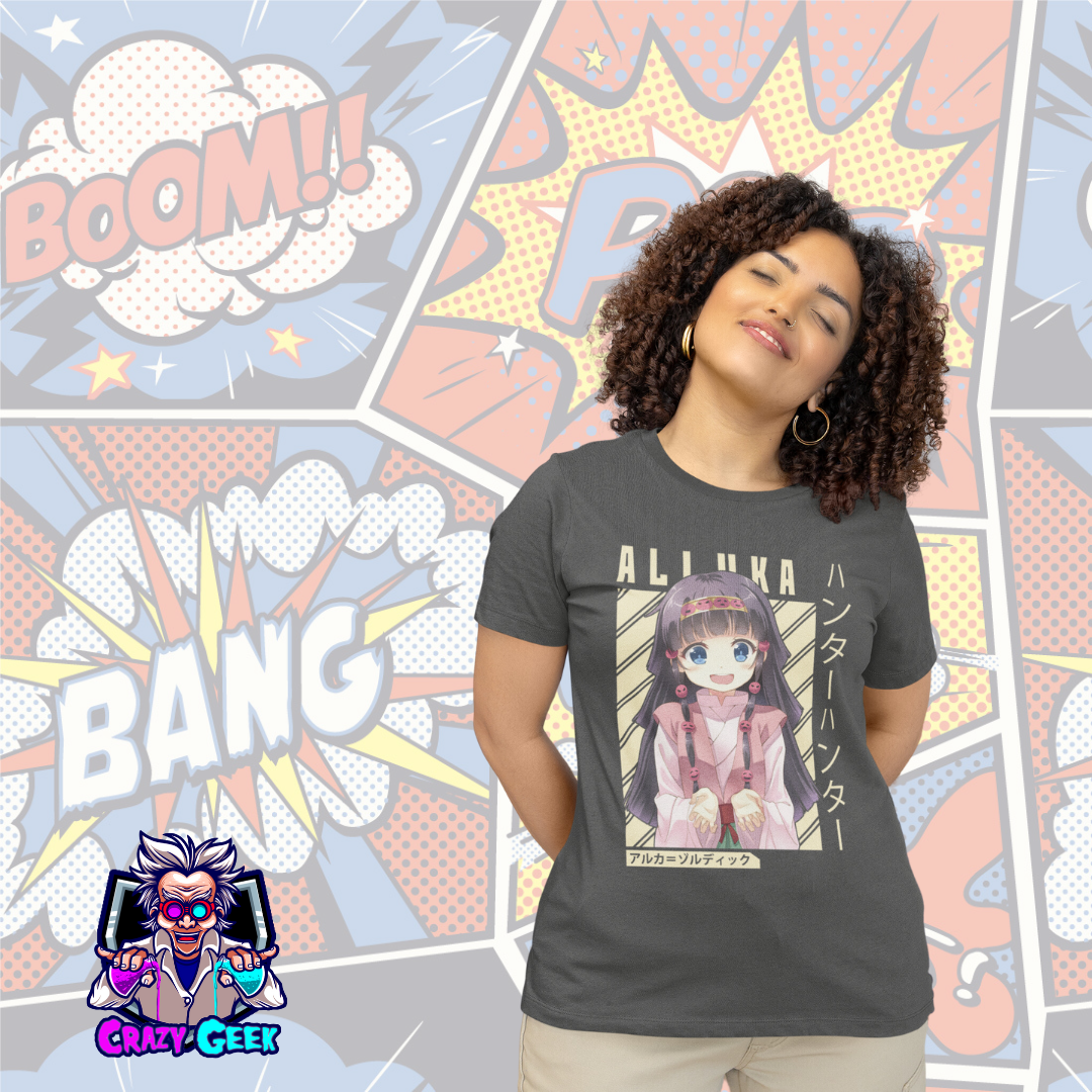 Nome do produto: Camisa  Alluka Zoldyck - Hunter x Hunter