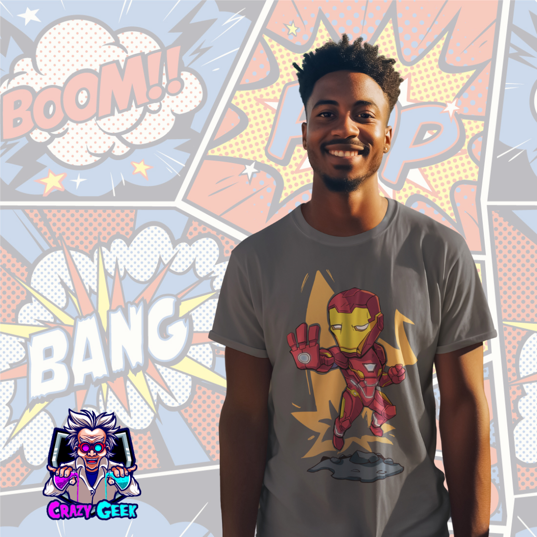 Nome do produto: Camisa Homem de Ferro 01