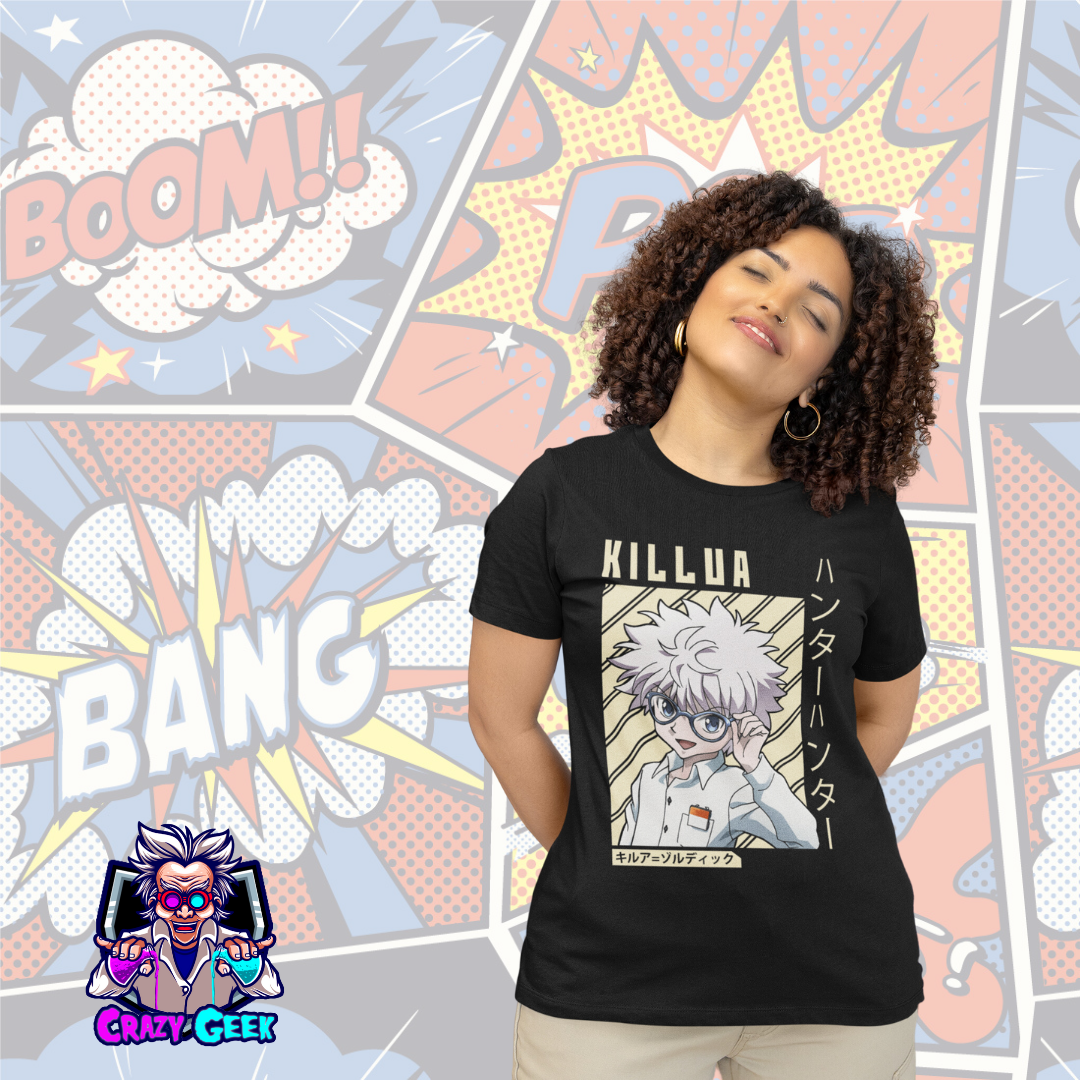 Nome do produto: Camisa Killua Zoldyck - Hunter x Hunter