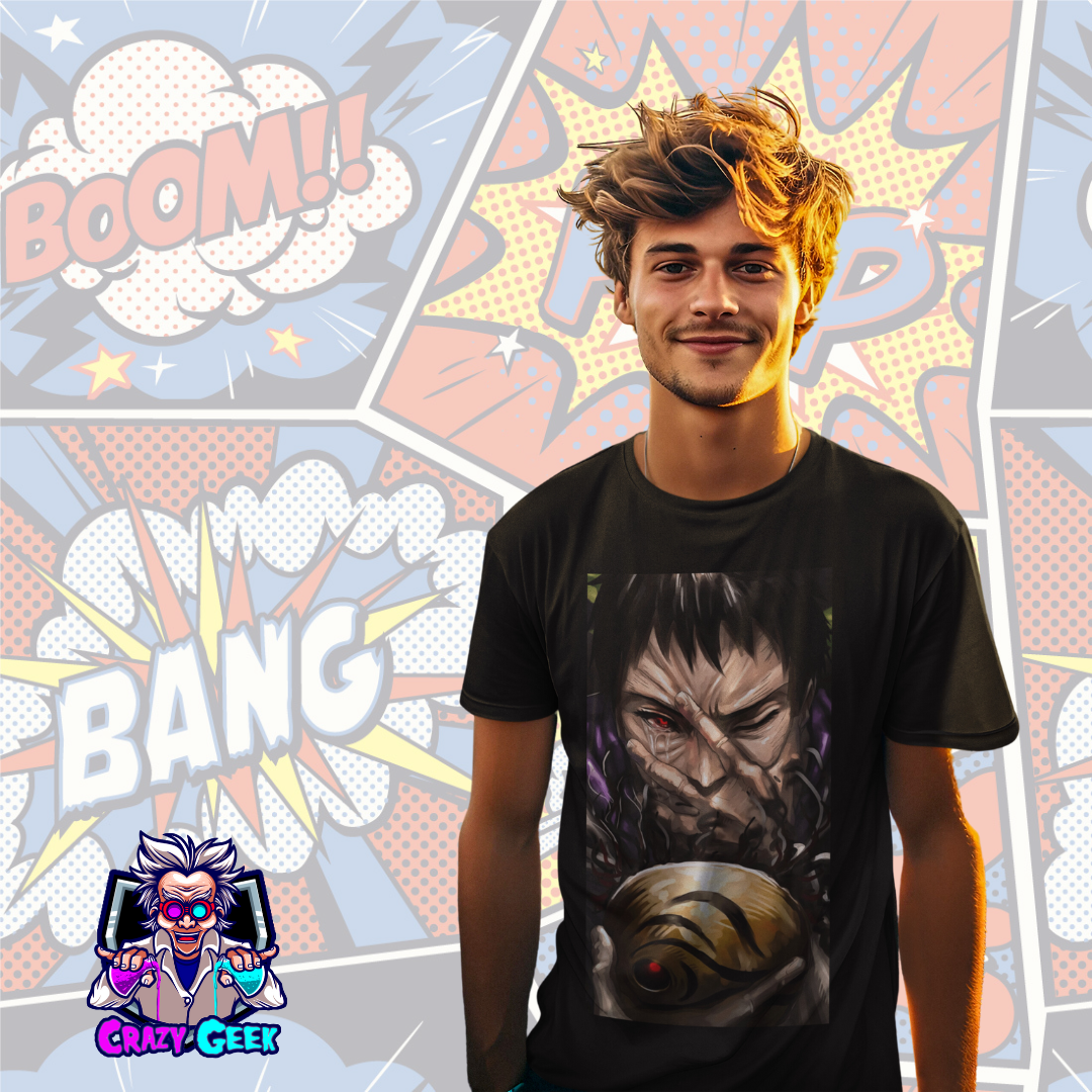 Nome do produto: Camisa Premium Obito Uchiha - Naruto 