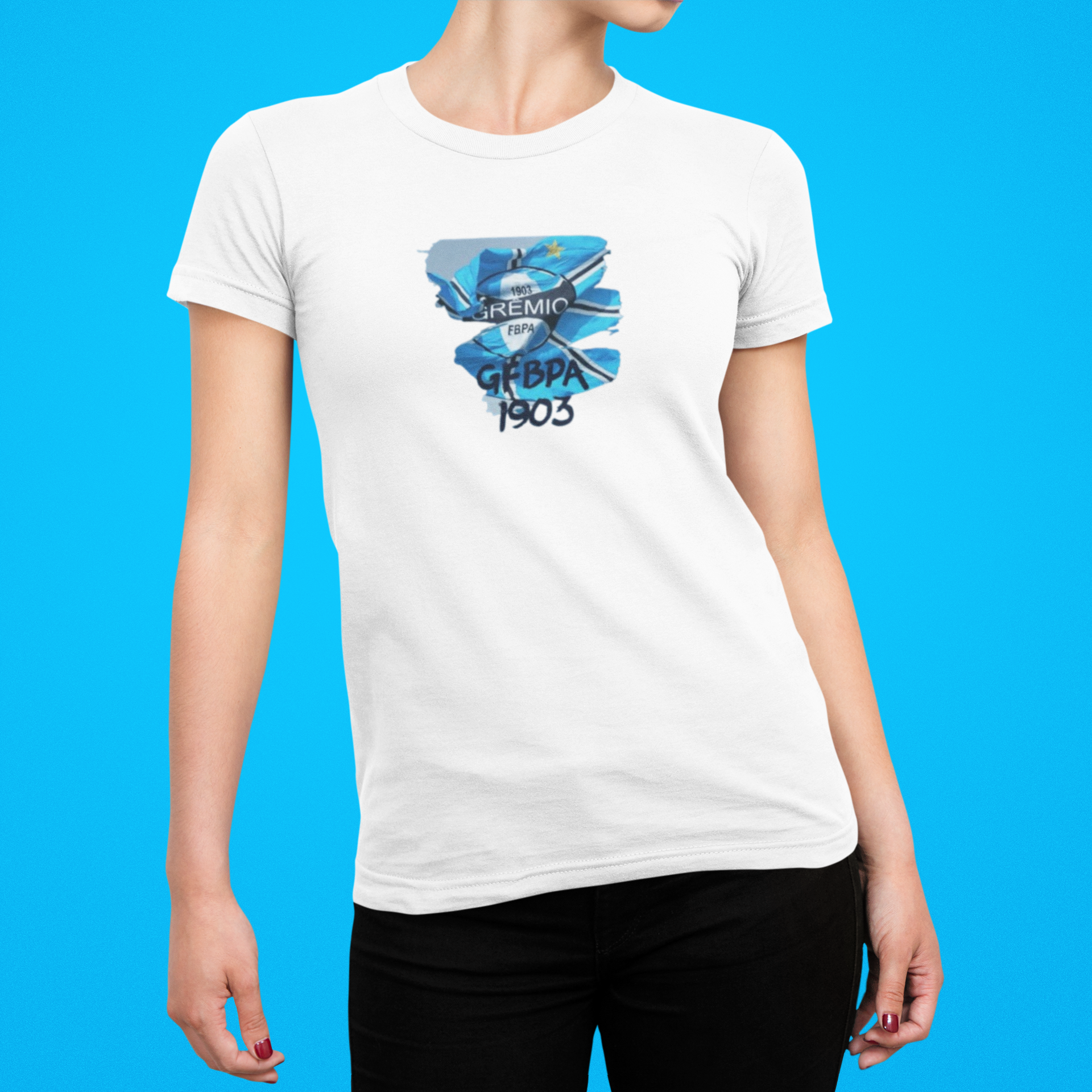 Nome do produto: BANDEIRA GRÊMIO -FEMININA