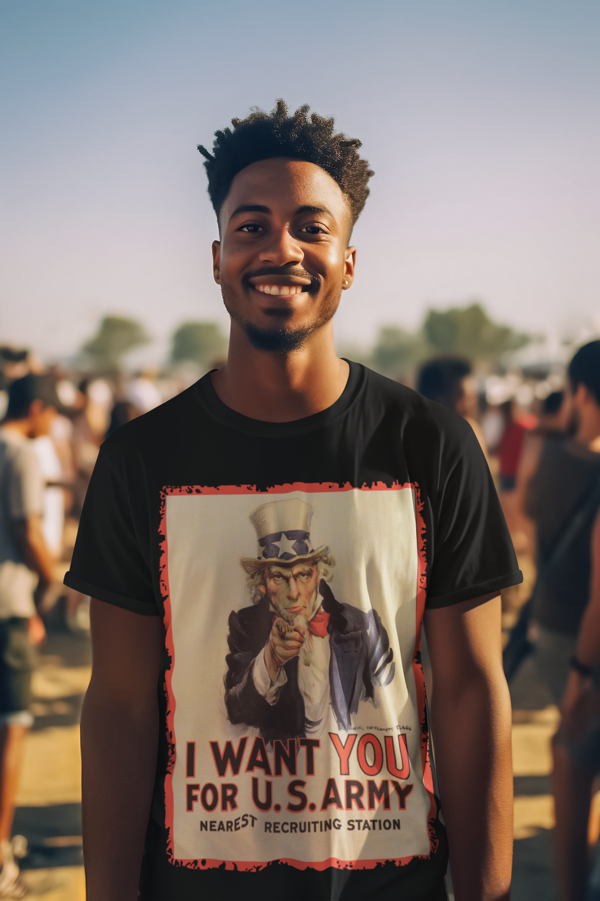 CAMISETA I Want You - U.S. Army