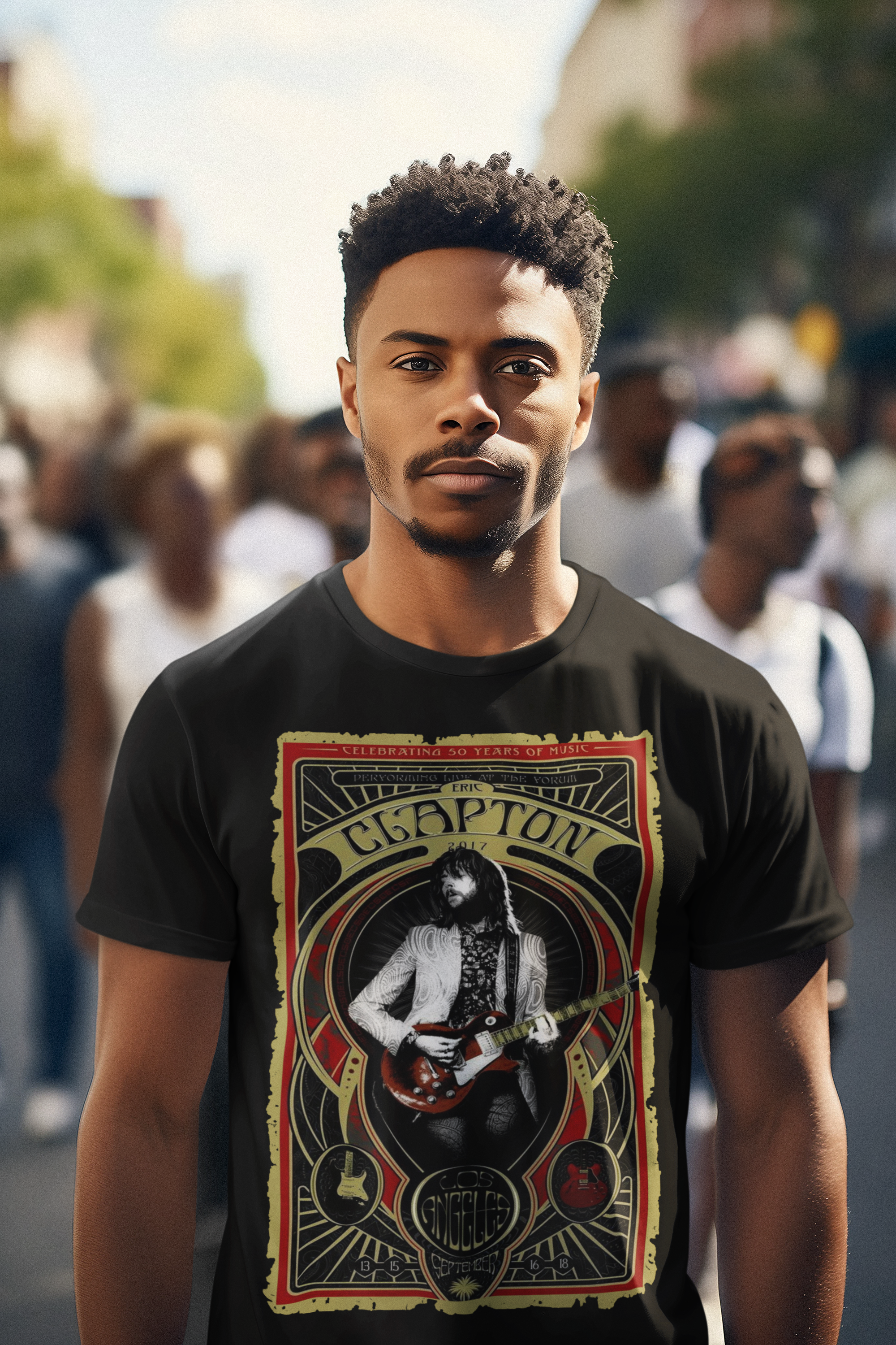 CAMISETA Eric Clapton - Los Angeles