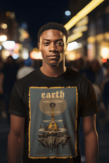 CAMISETA EARTH - Black Spirituals - Arena Wien