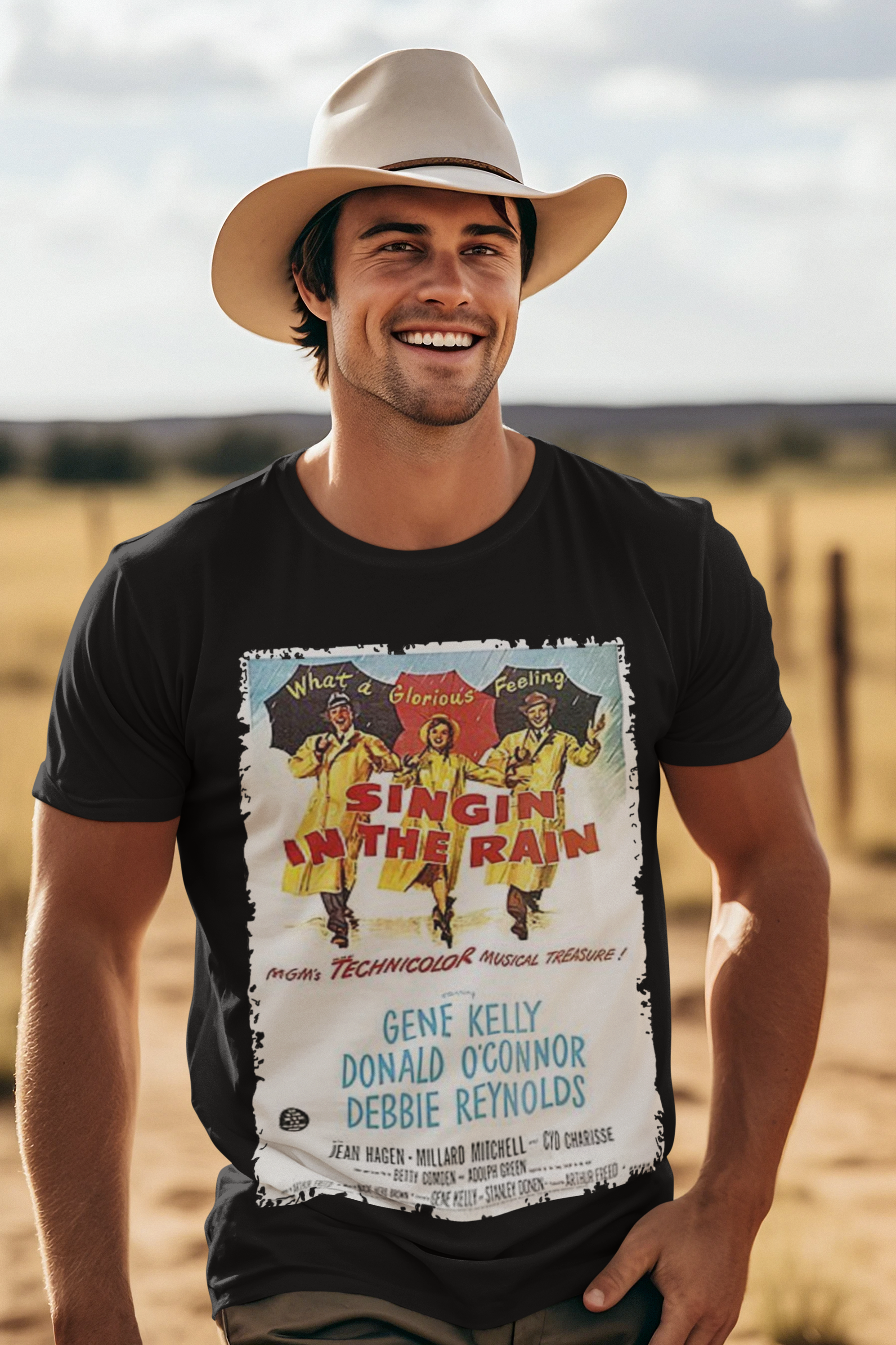 CAMISETA Cantando na Chuva Vintage 