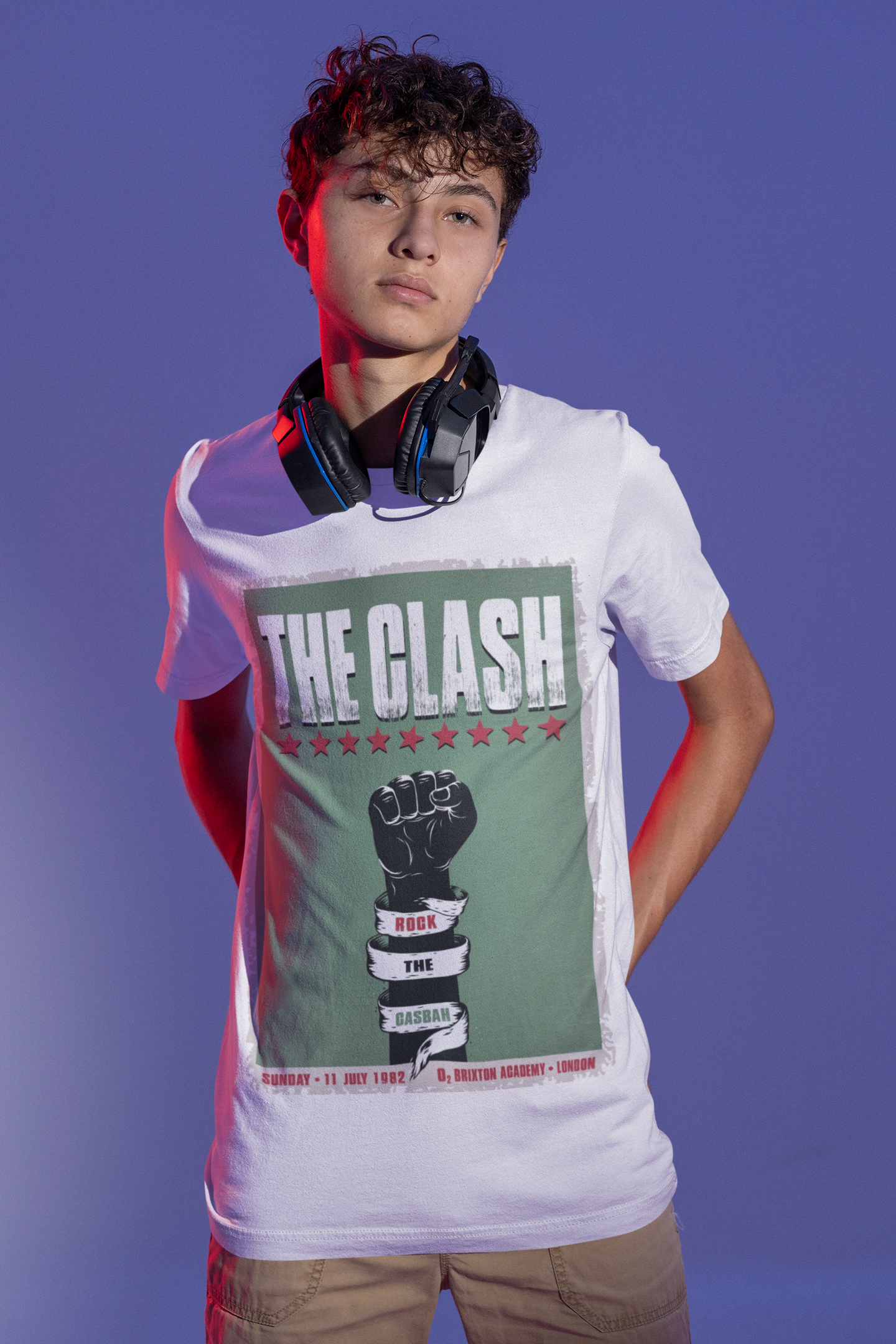 CAMISETA The Clash - Brixton Academy - London