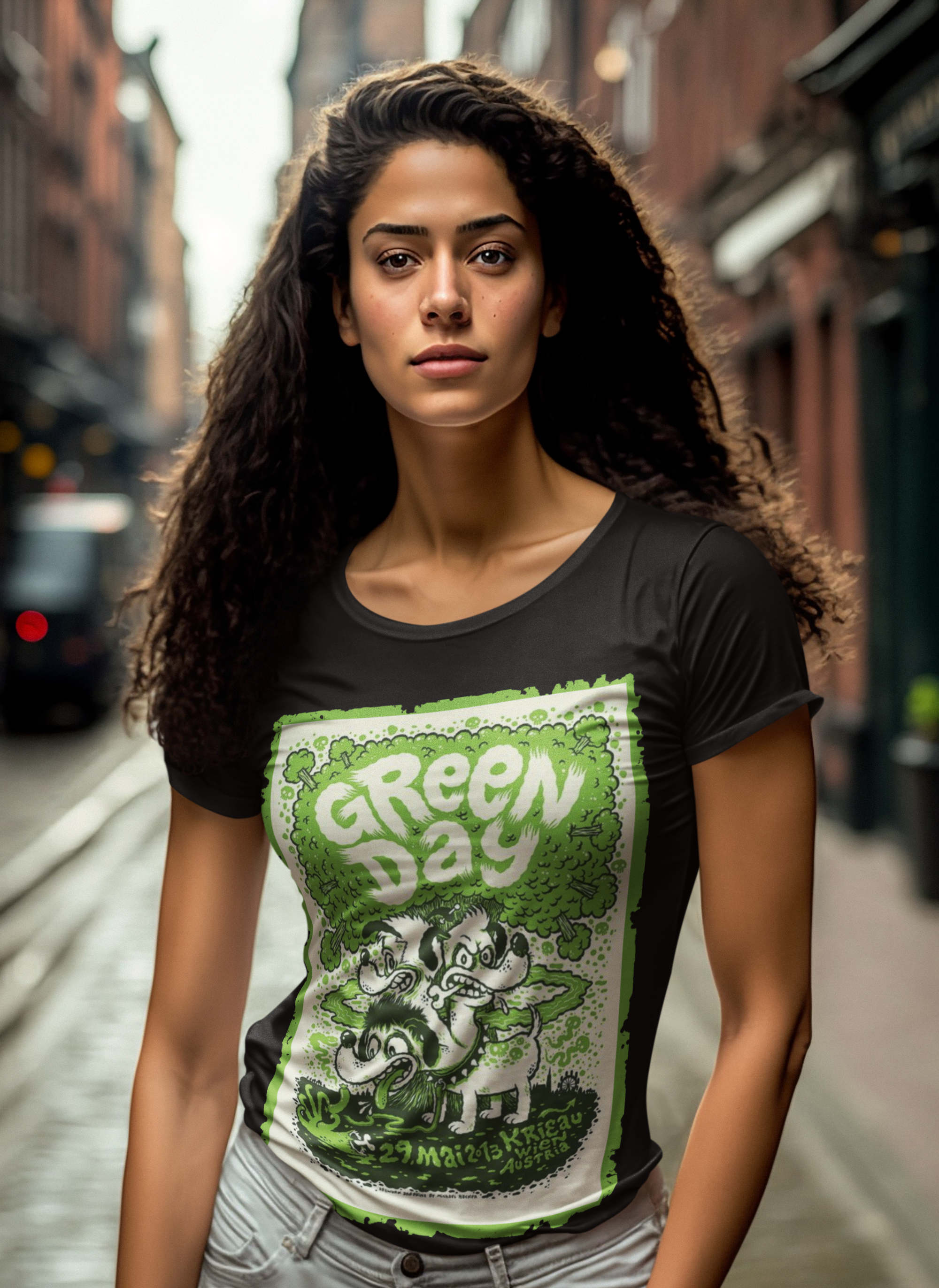 CAMISETA Green Day - Krieau Wien - Austria