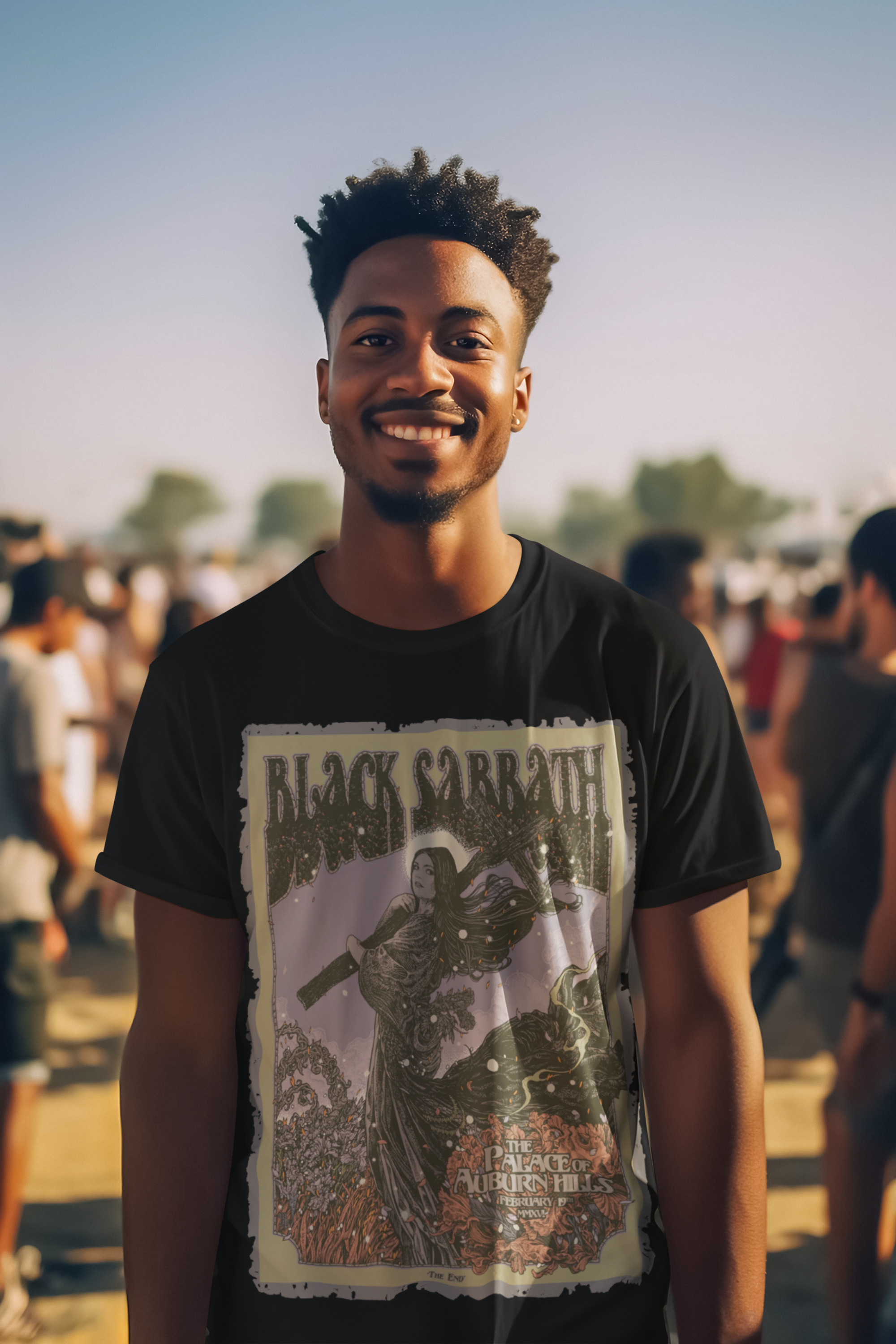 Camiseta Black Sabbath - The Palace of Auburn Hills