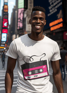 CAMISETA Fita Cassete - K7