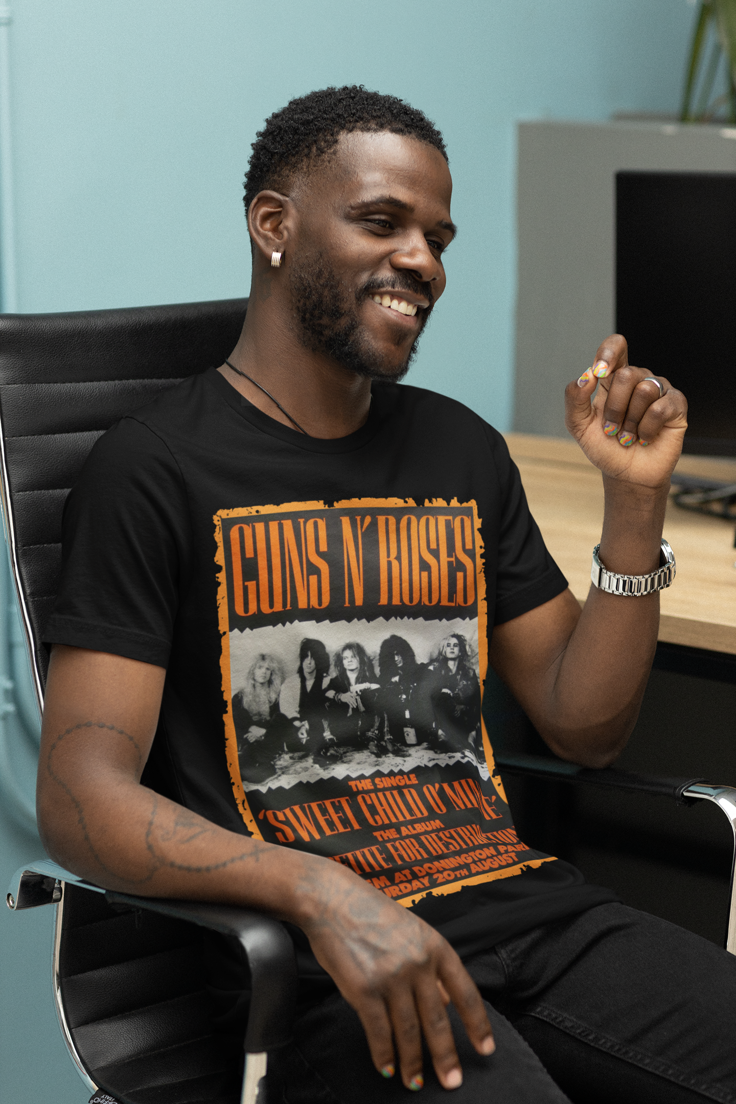 CAMISETA Guns and Roses - Donington Park 