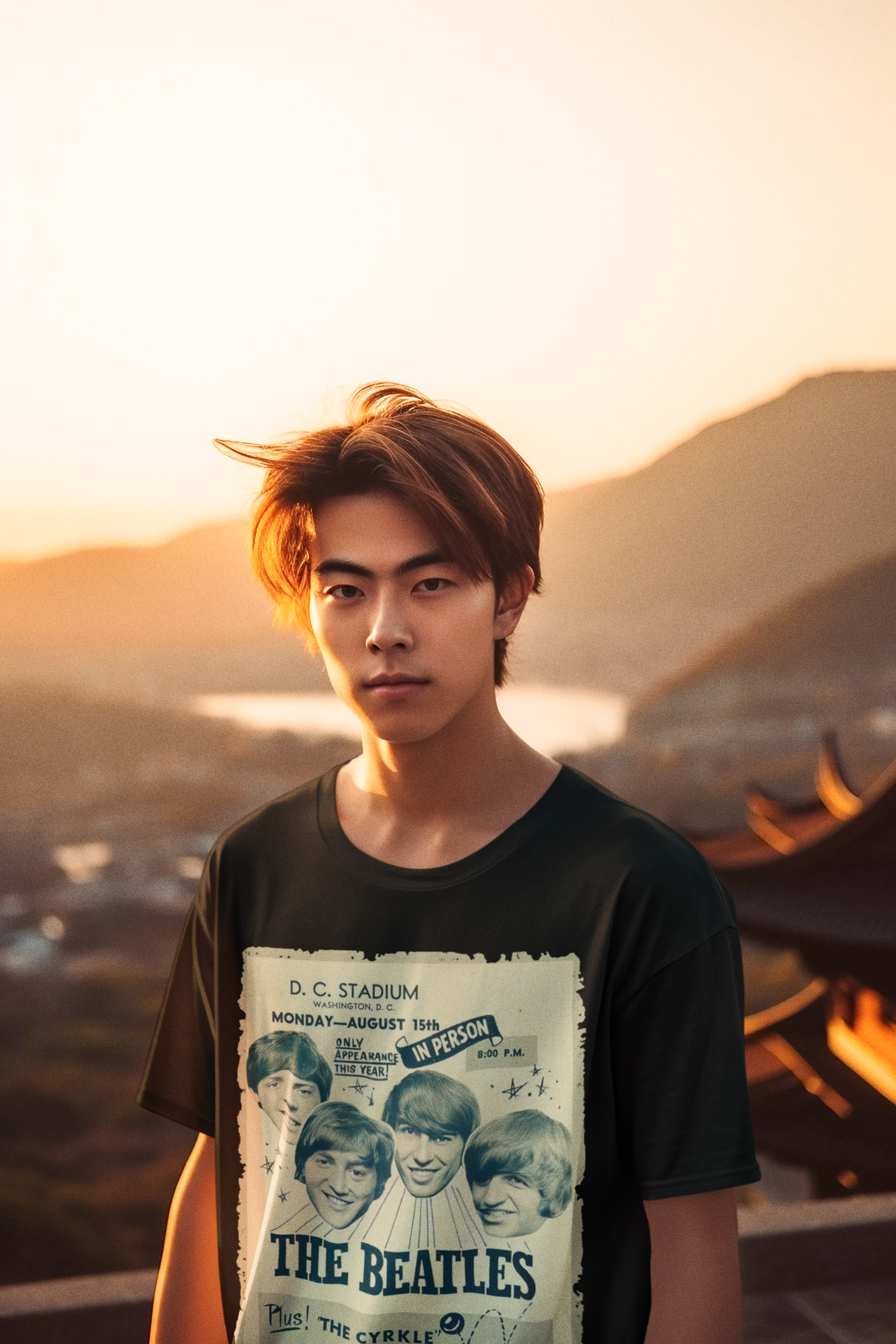 Camiseta Beatles - D C Stadium - Washington