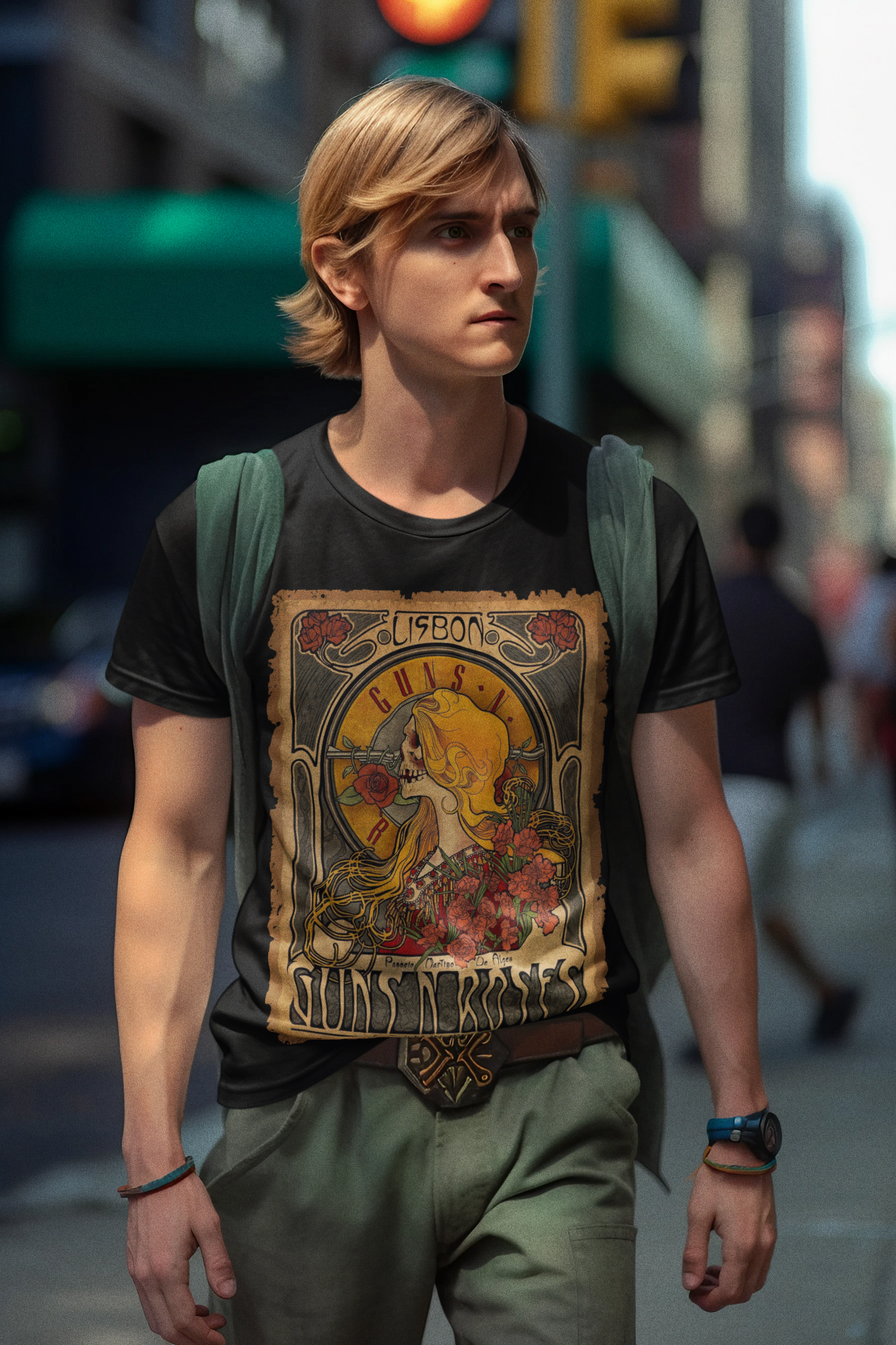 CAMISETA Guns and Roses - Lisbon