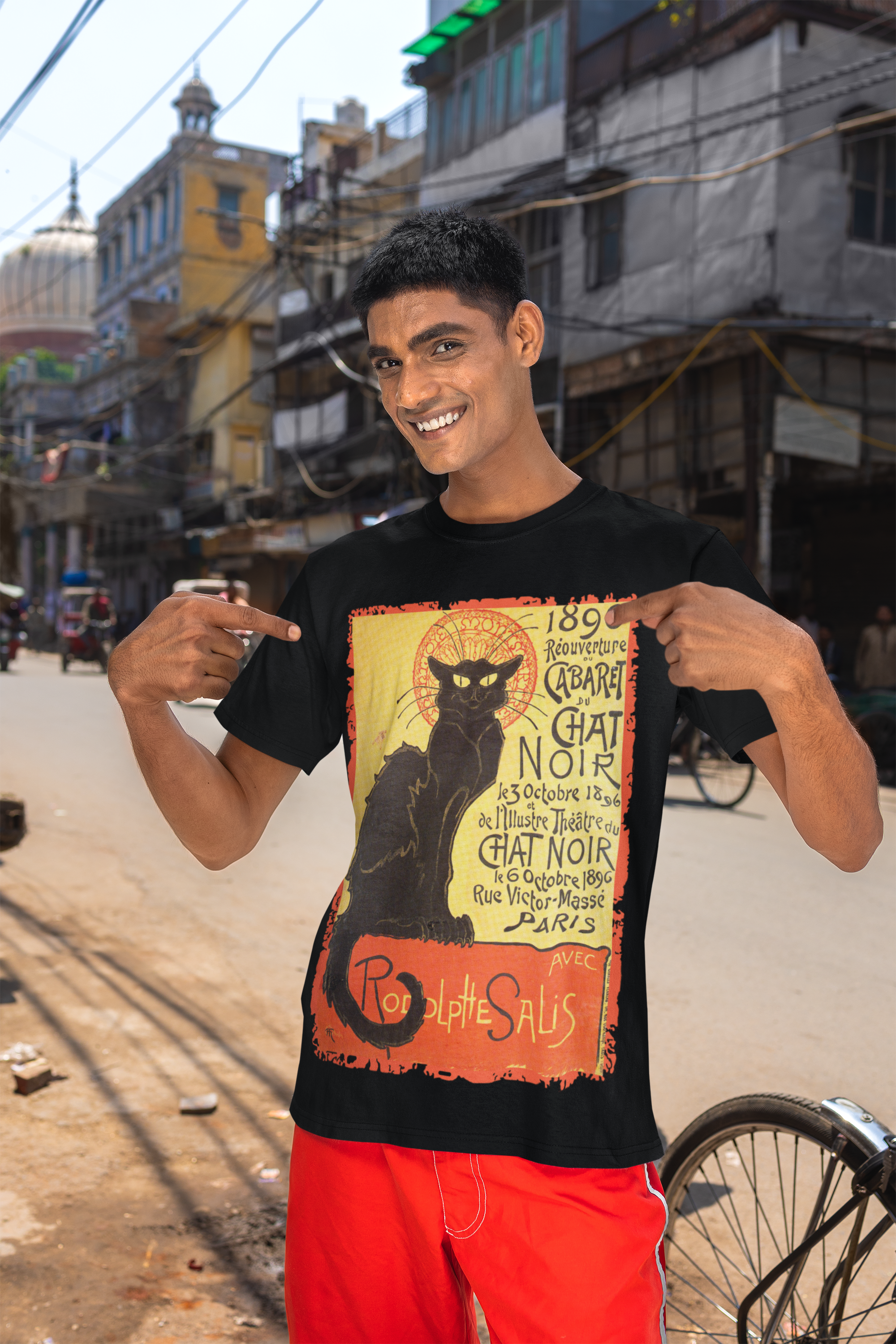 CAMISETA Cabaret du Chat Noir 