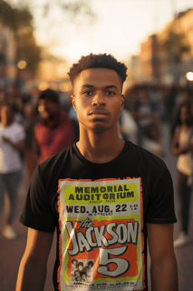 CAMISETA Jackson 5 - Memorial Auditotium - Dallas