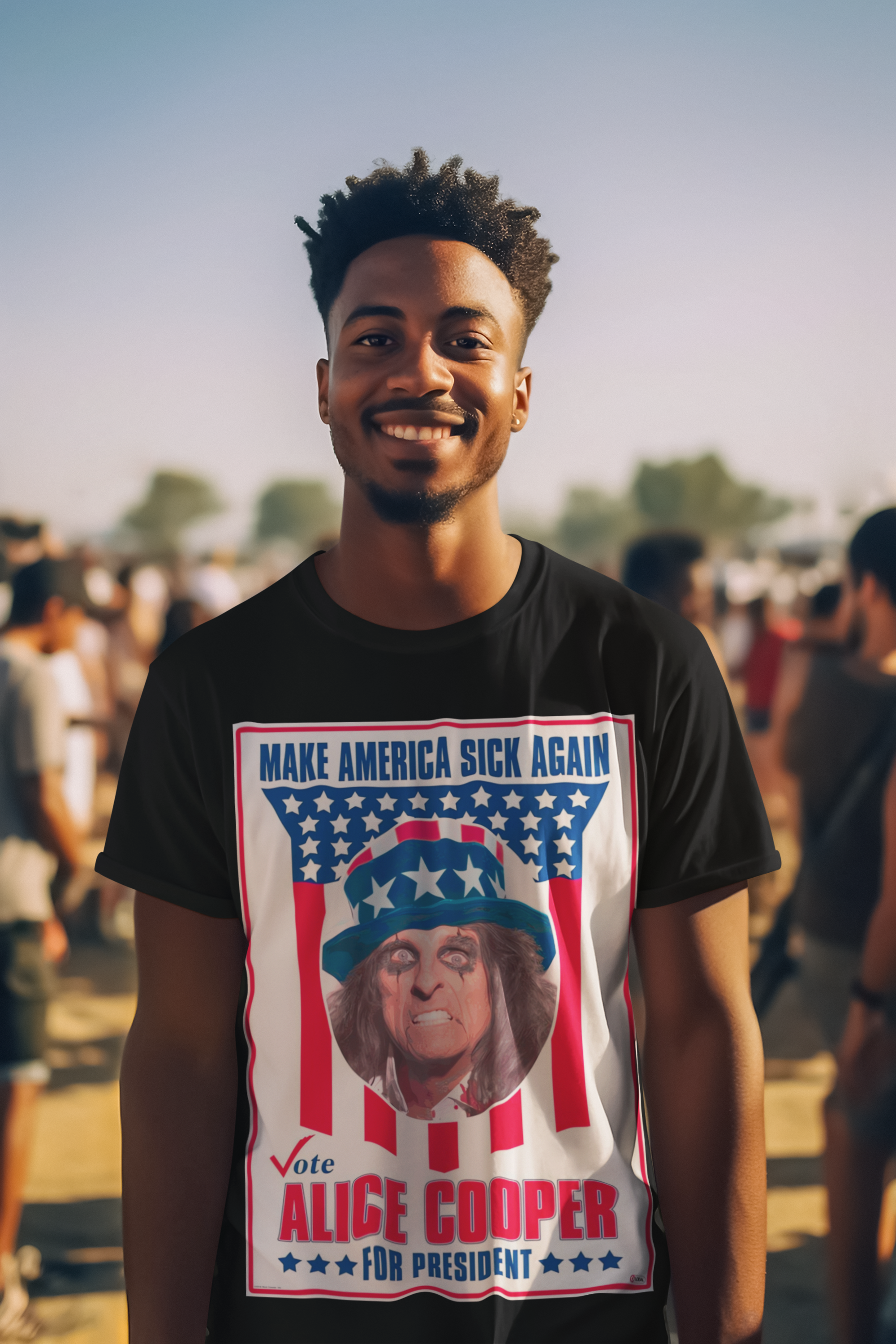 CAMISETA Alice Cooper - For Presidente