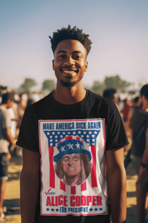 CAMISETA Alice Cooper - For Presidente