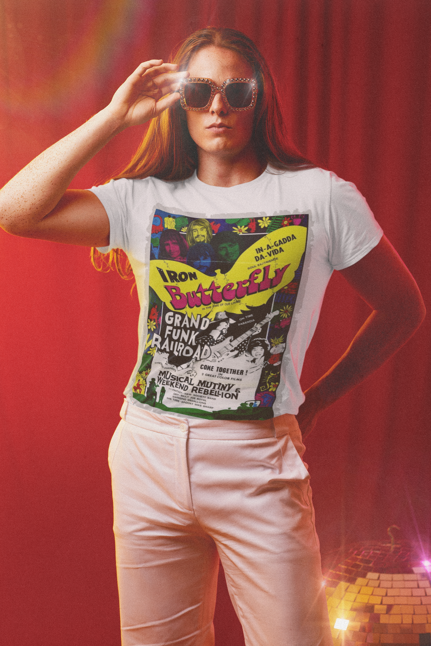 CAMISETA Grand Funk Railroad & Iron Butterfly