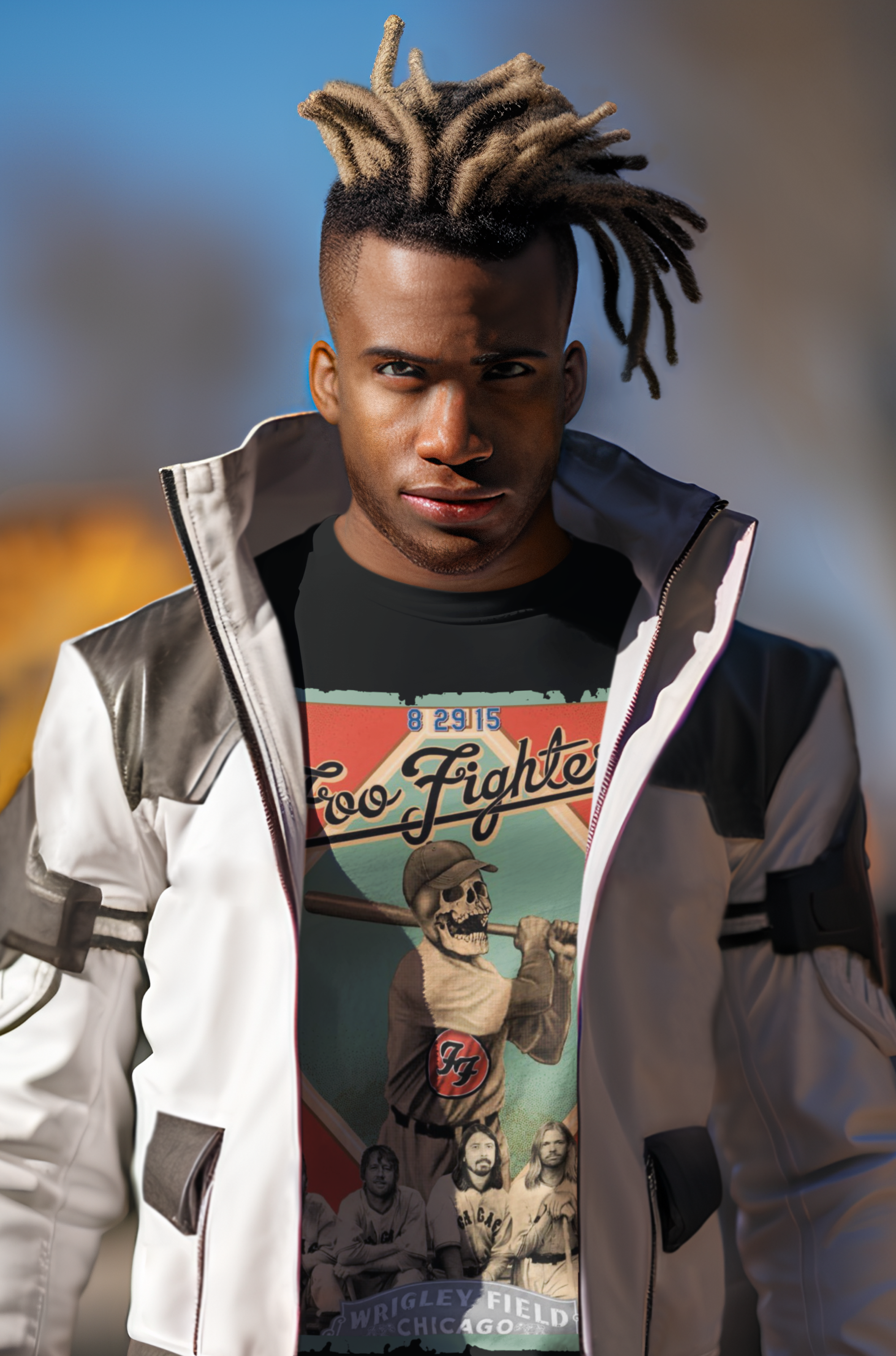 Nome do produto: CAMISETA Foo Fighters - Wrigley Field