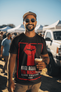 CAMISETA The Machine - Race Againts