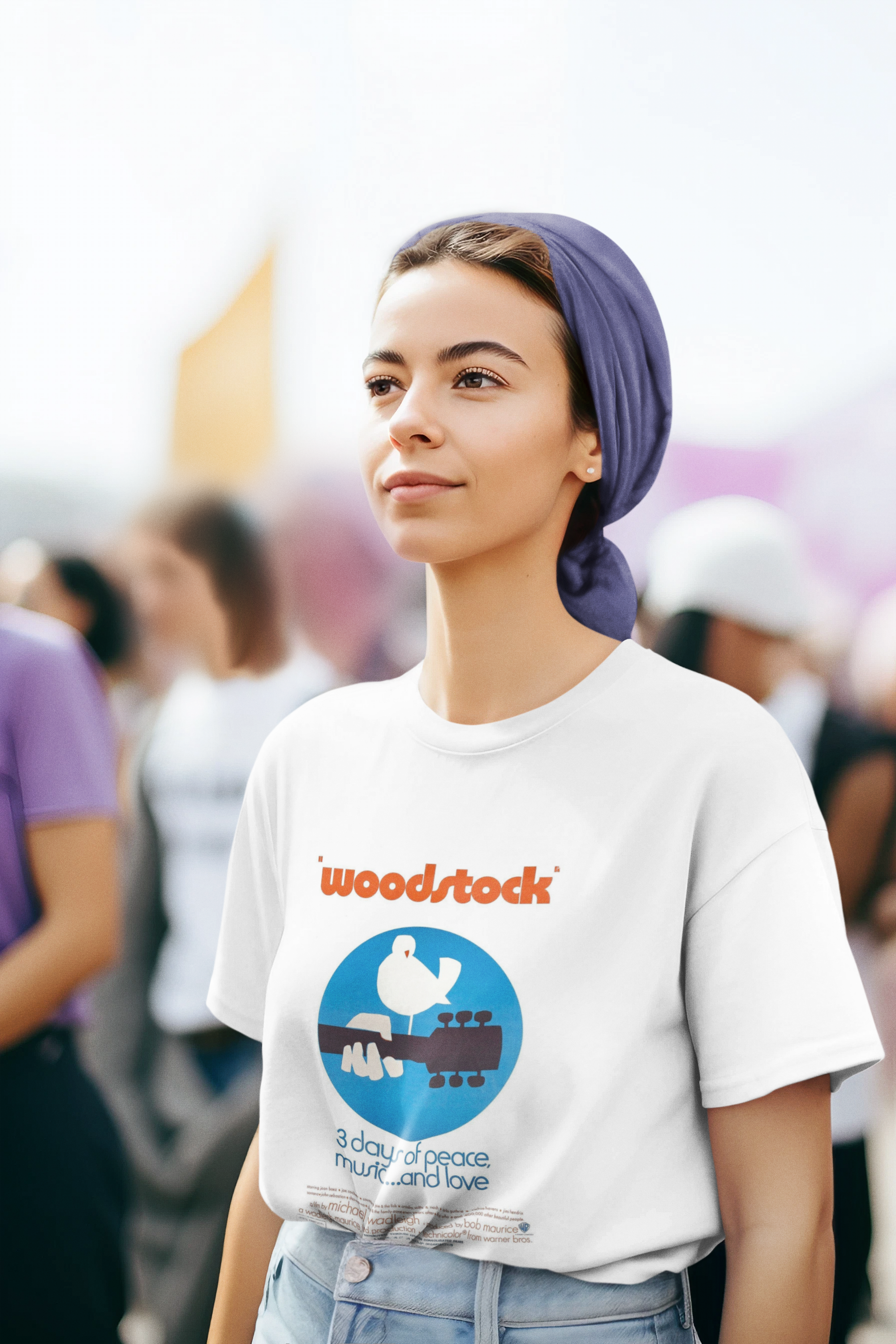 CAMISETA Woodstock -  3 days of peace