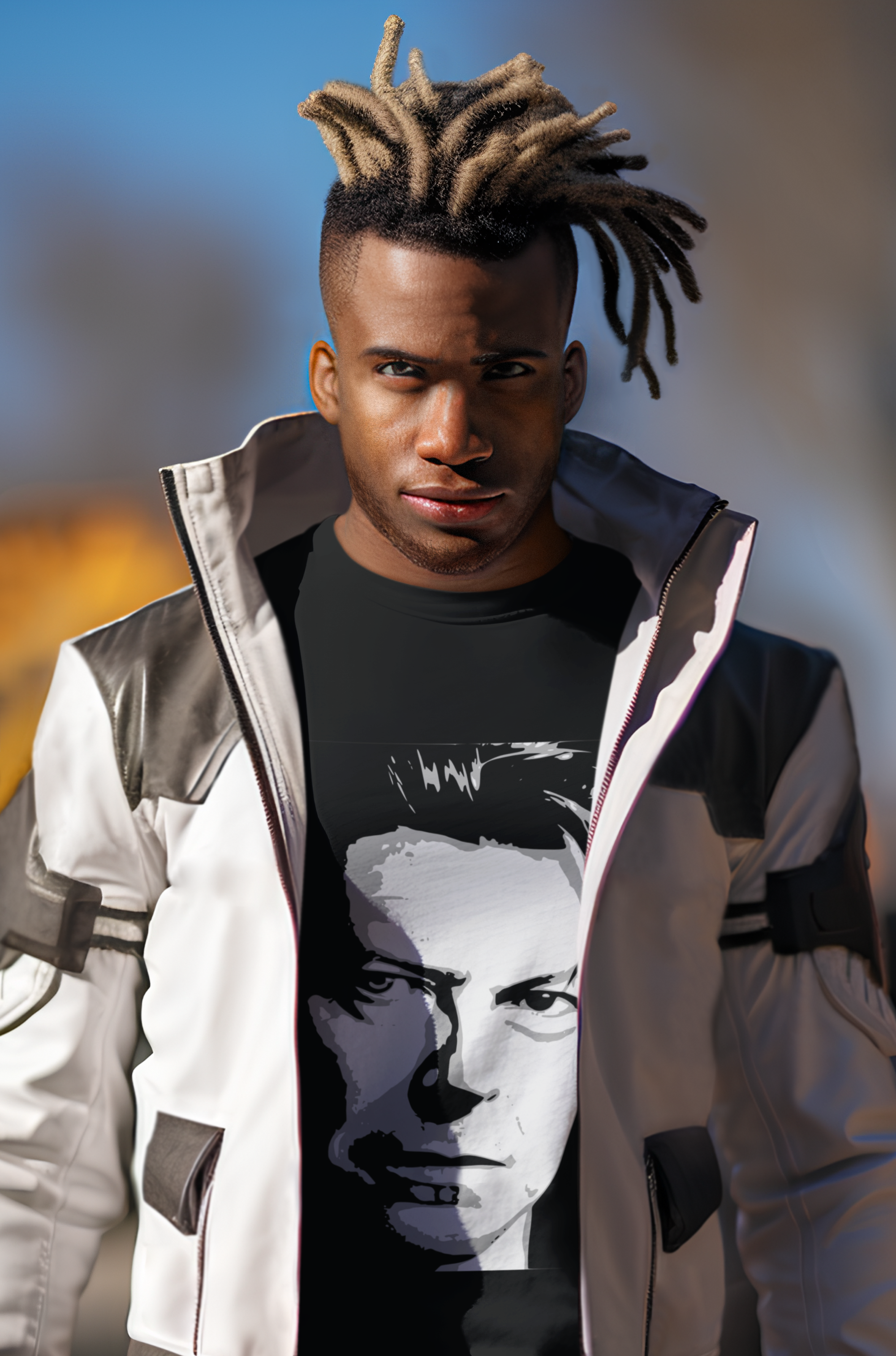 Camiseta David Bowie - Rosto 