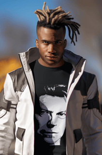 Camiseta David Bowie - Rosto 