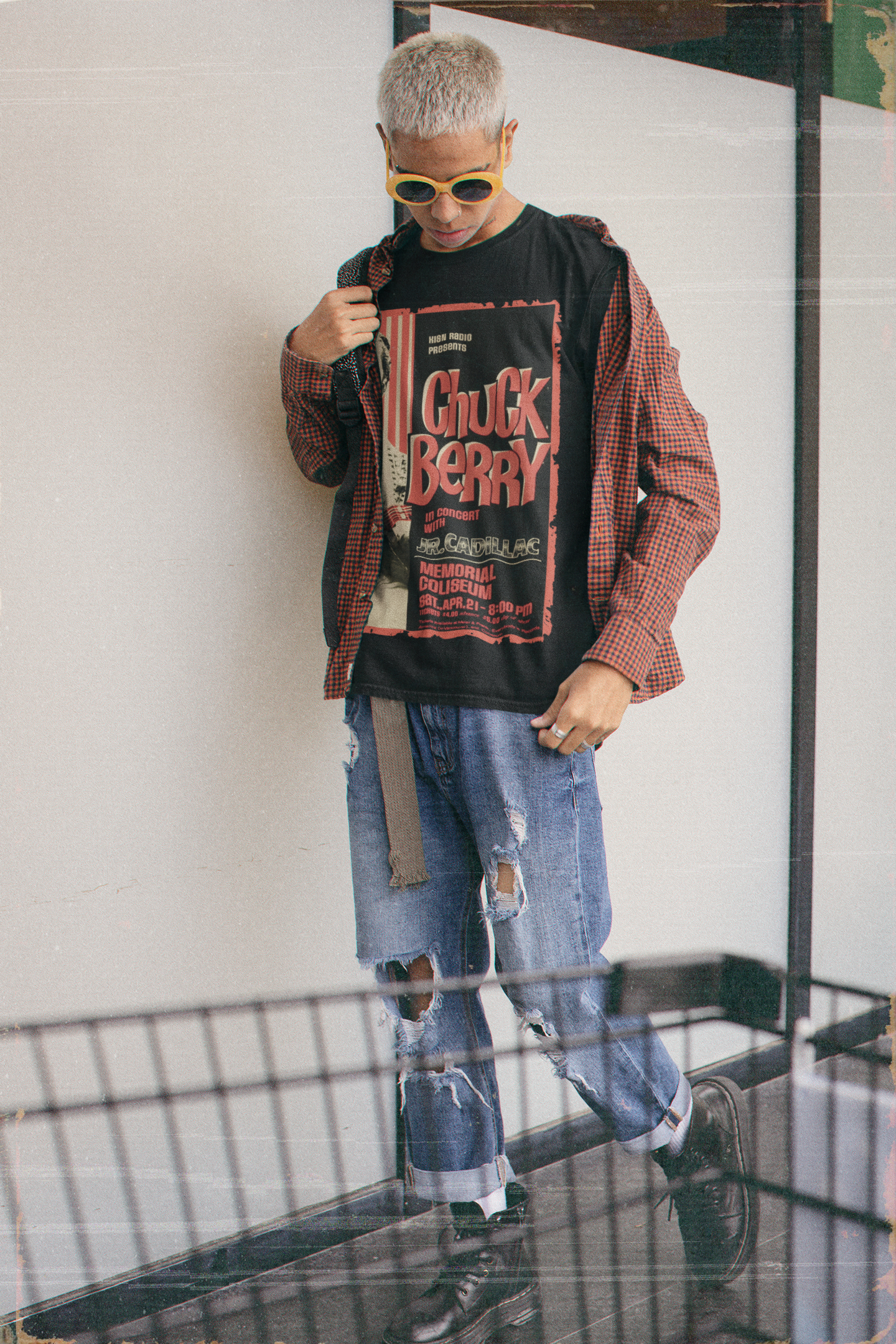 Camiseta Chuck Berry - Memorial Coliseum