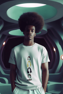 CAMISETA Abba - cabeças