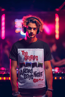 Camiseta Beatles - A Hard Days Night