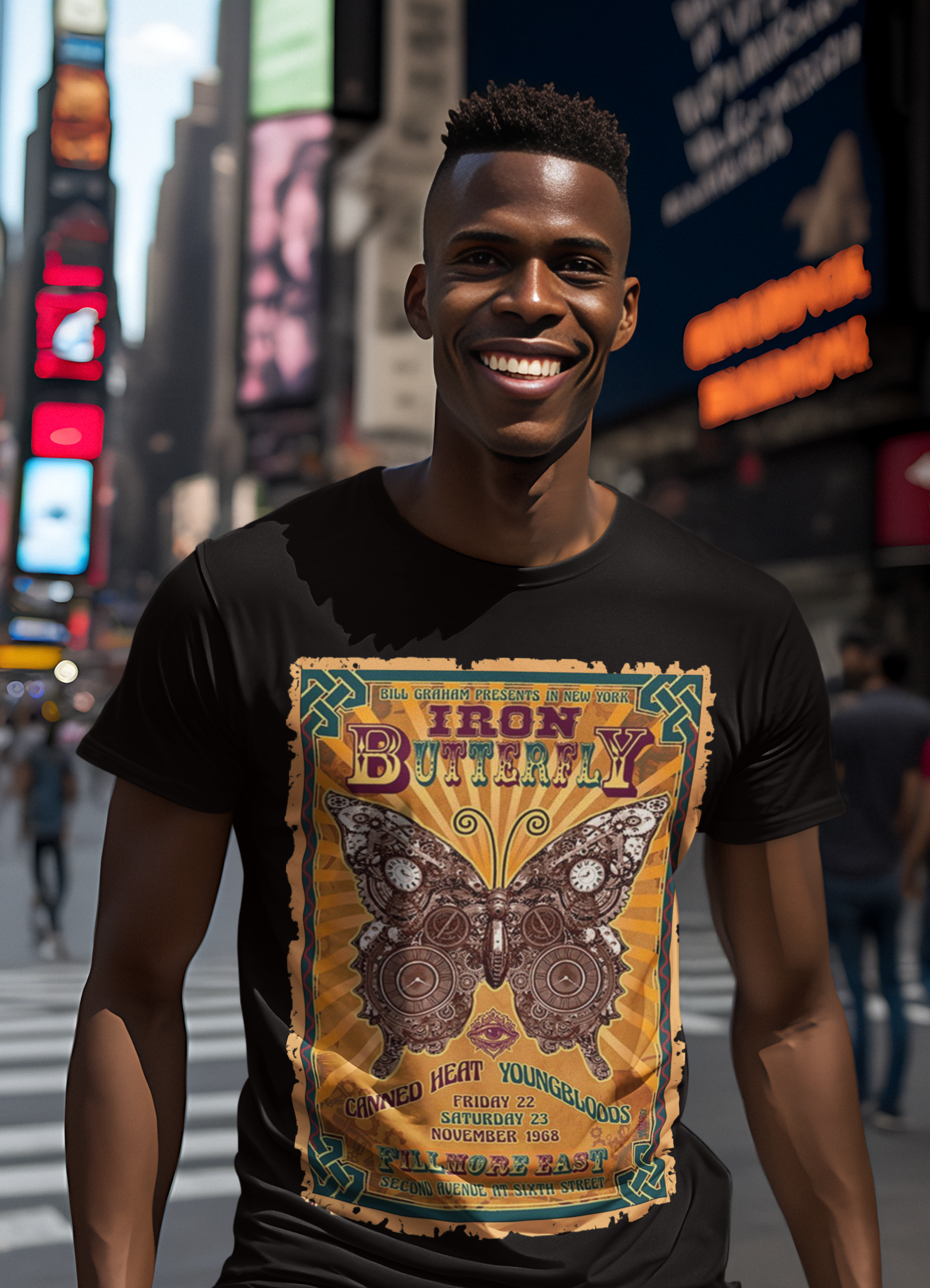 CAMISETA Iron Butterfly - Fillmore East