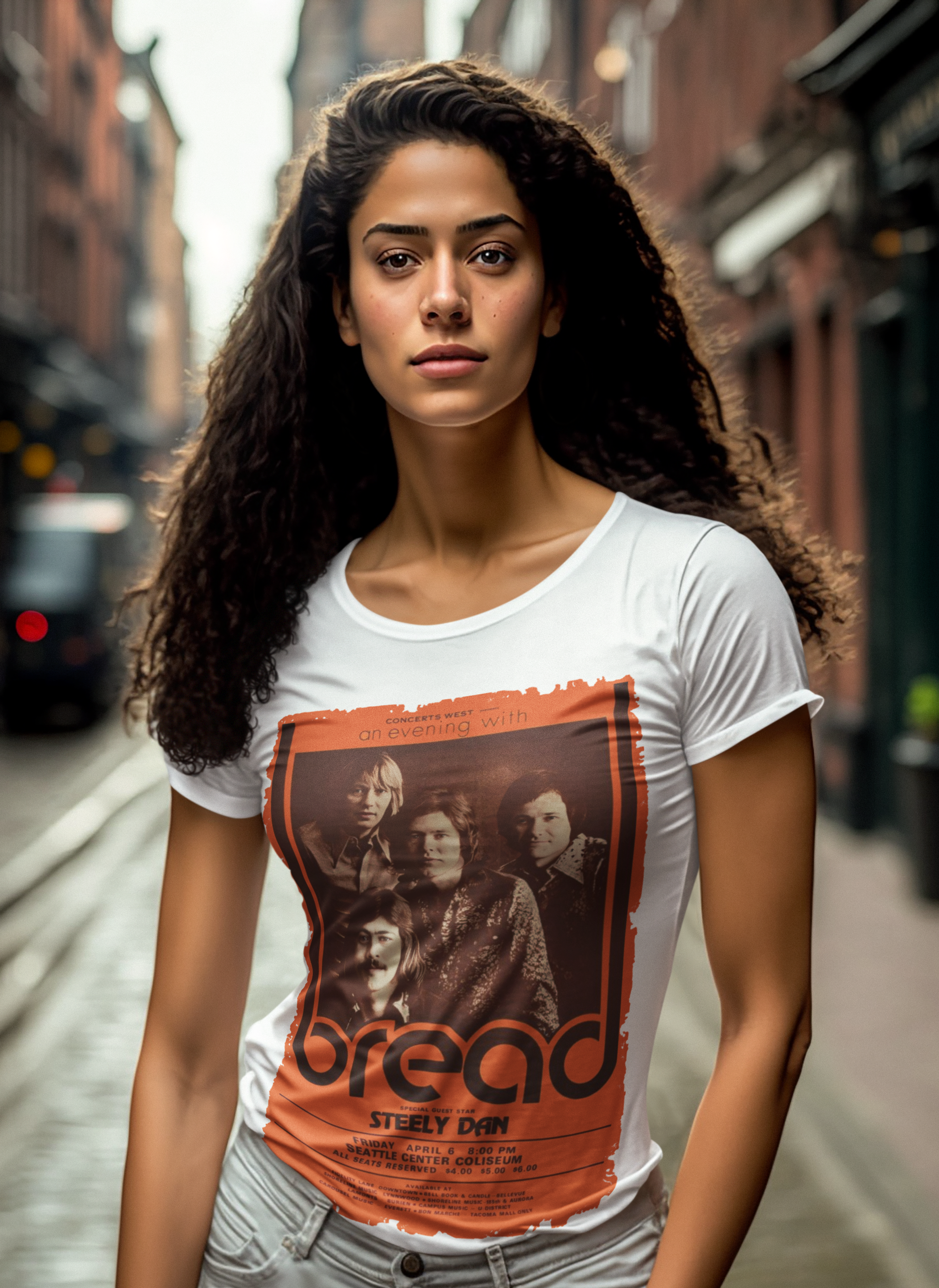 Camiseta Bread - Seattle Center Coliseum