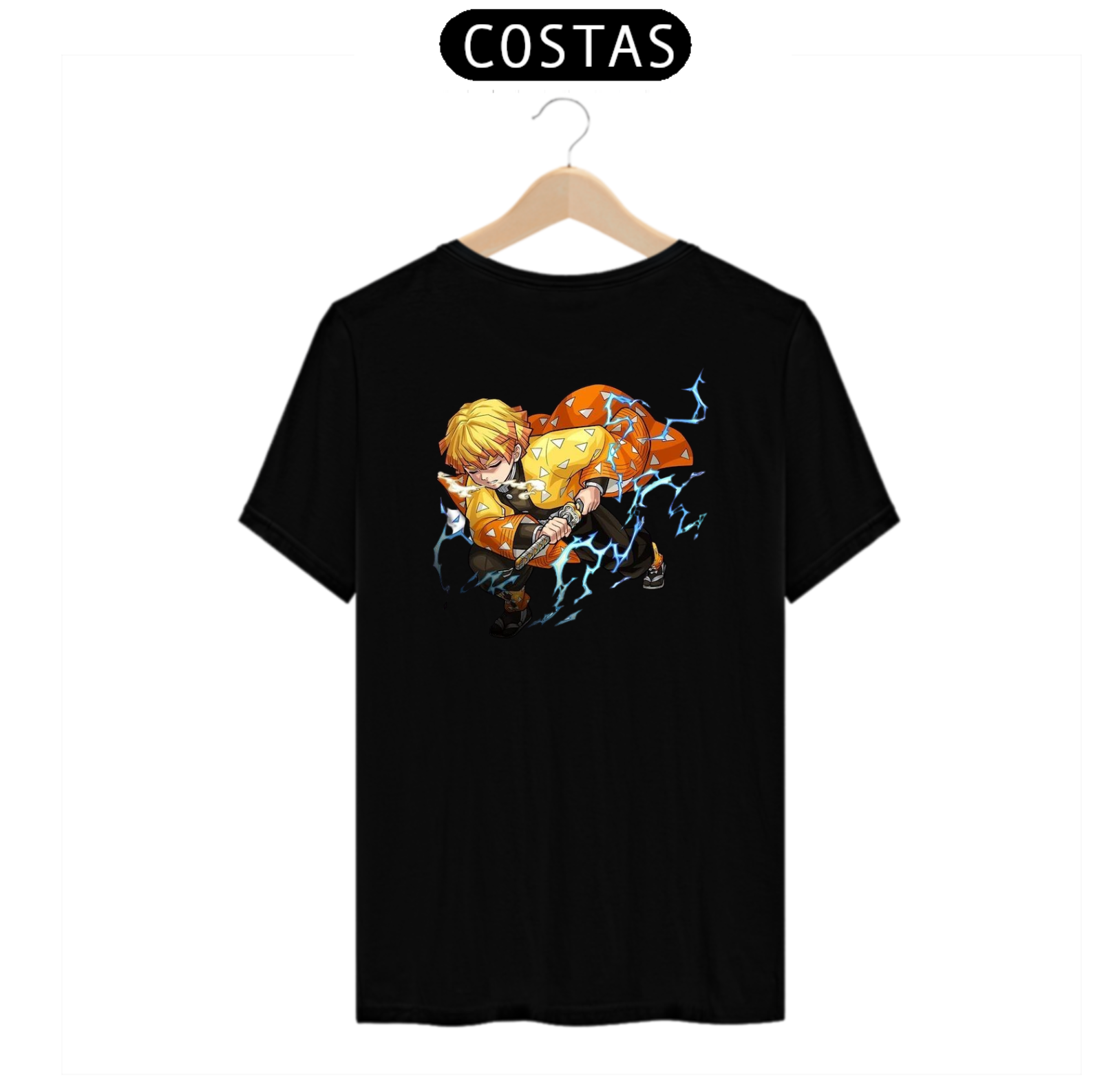 Nome do produto: Camiseta Zenitsu Agatsuma | Demon Slayer