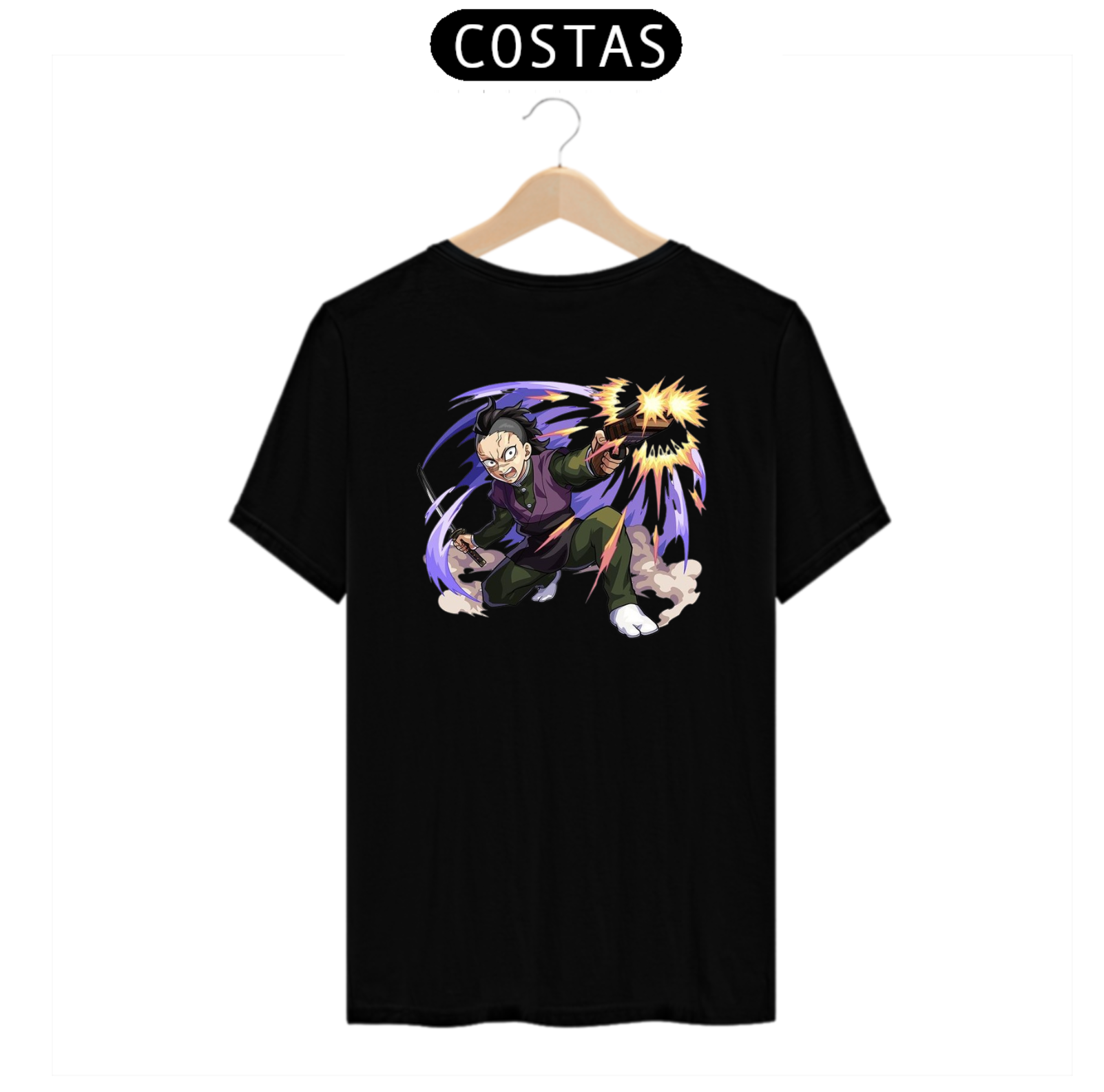 Nome do produto: Camiseta Genya Shinazugawa | Demon Slayer