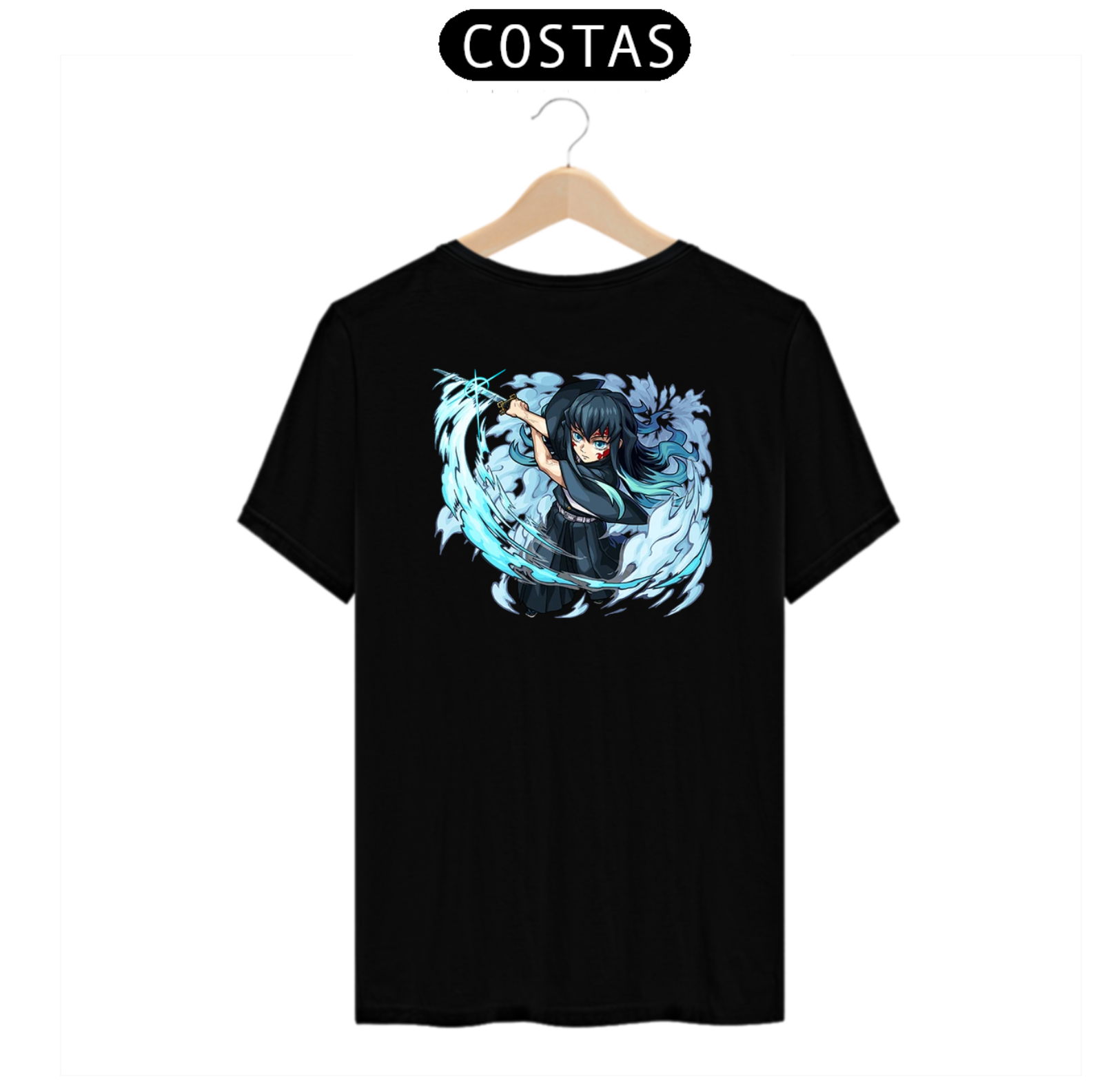 Nome do produto: Camiseta Muichiro Tokito | Pilar da Névoa | Demon Slayer