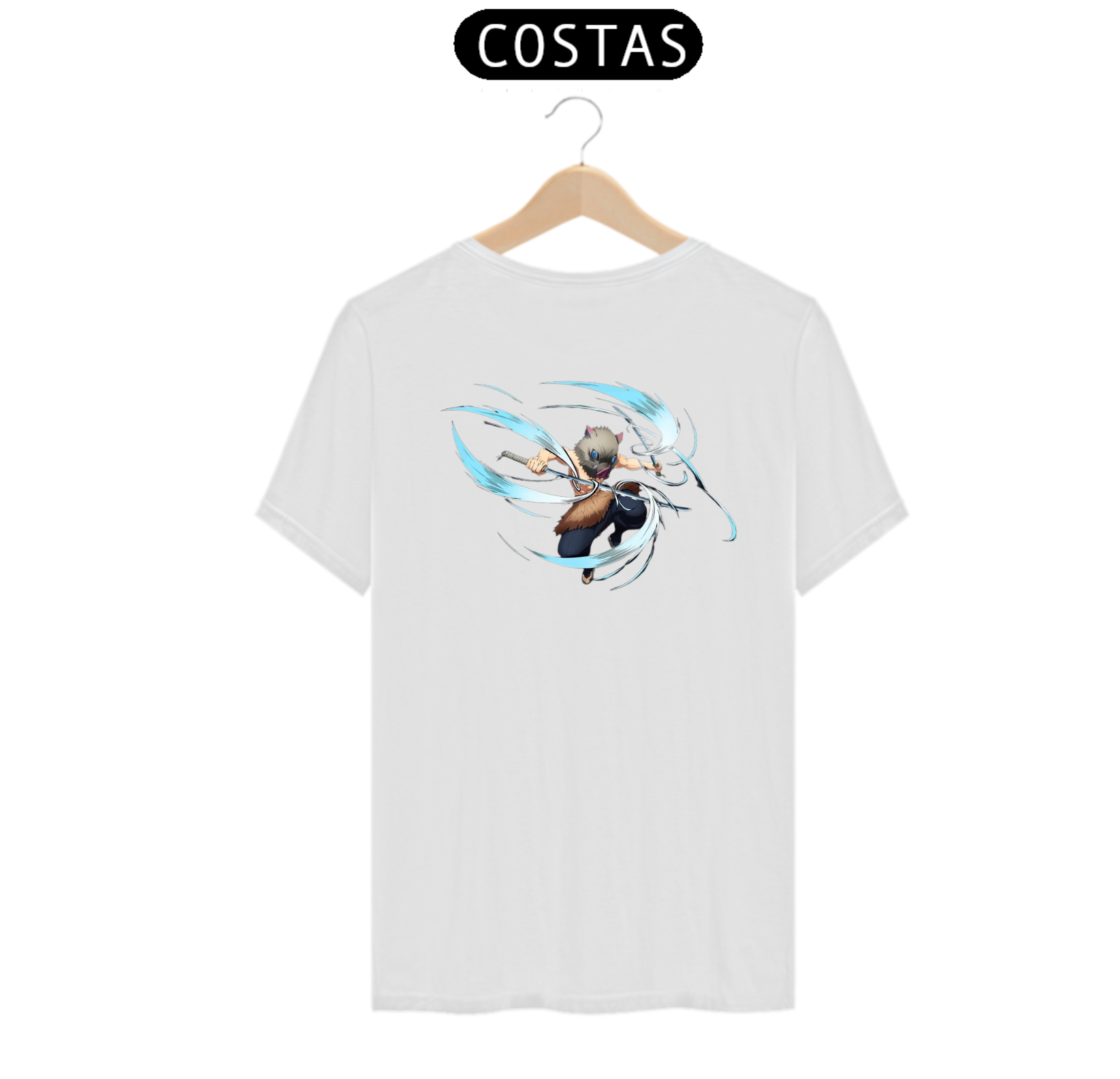 Nome do produto: Camiseta Inosuke Hashibira | Demon Slayer