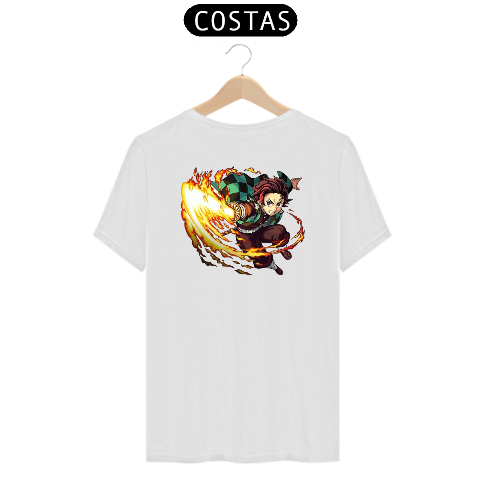 Nome do produto: Camiseta Tanjiro Kamado | Demon Slayer