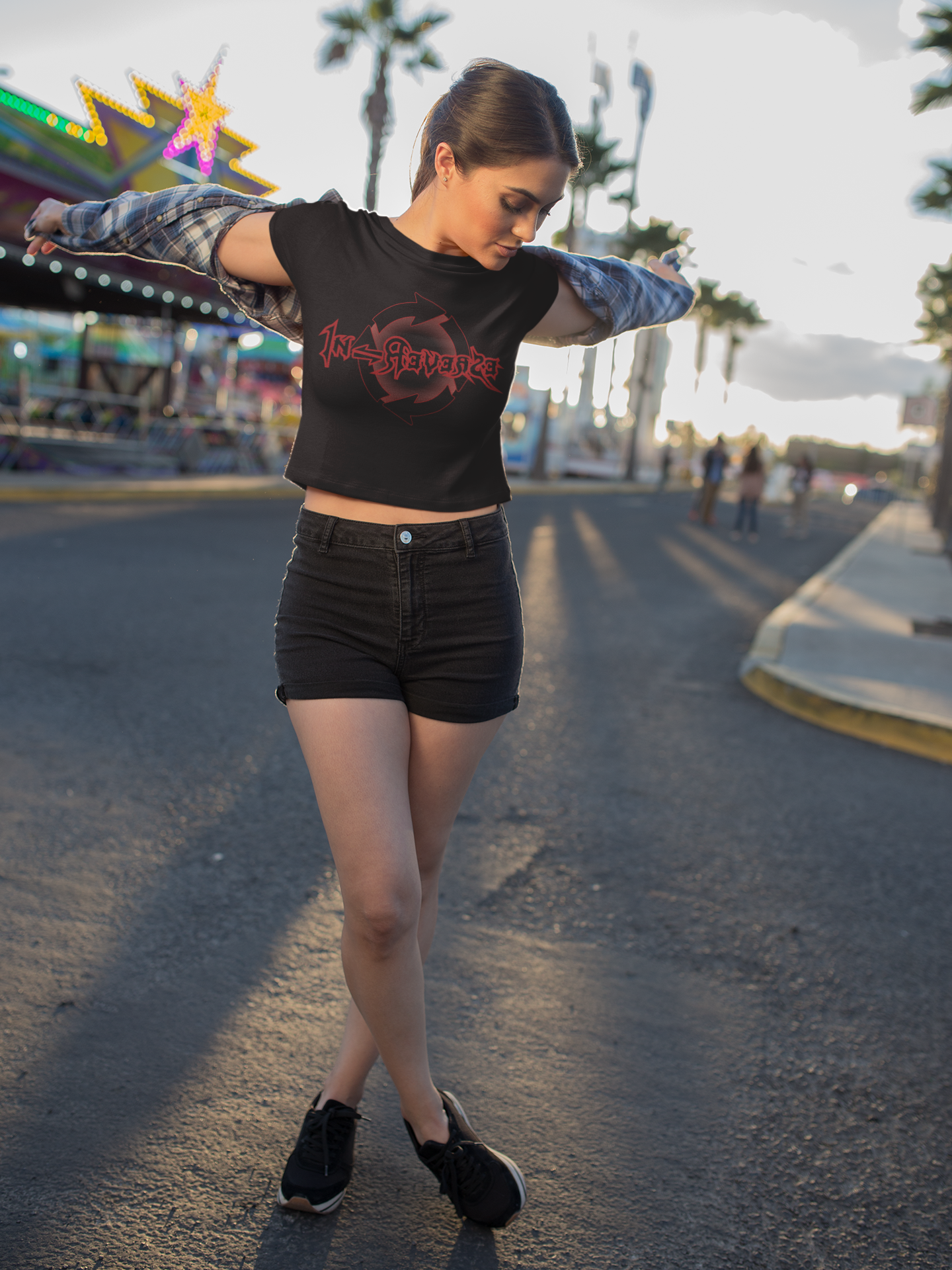 Nome do produto: Cropped shirt In-Reverse