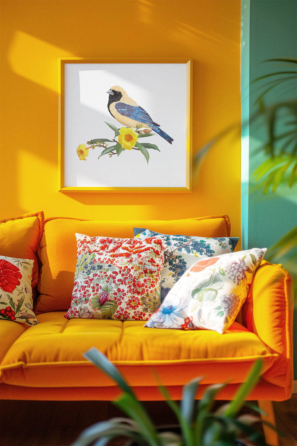 Meu jardim, Pôster Canvas