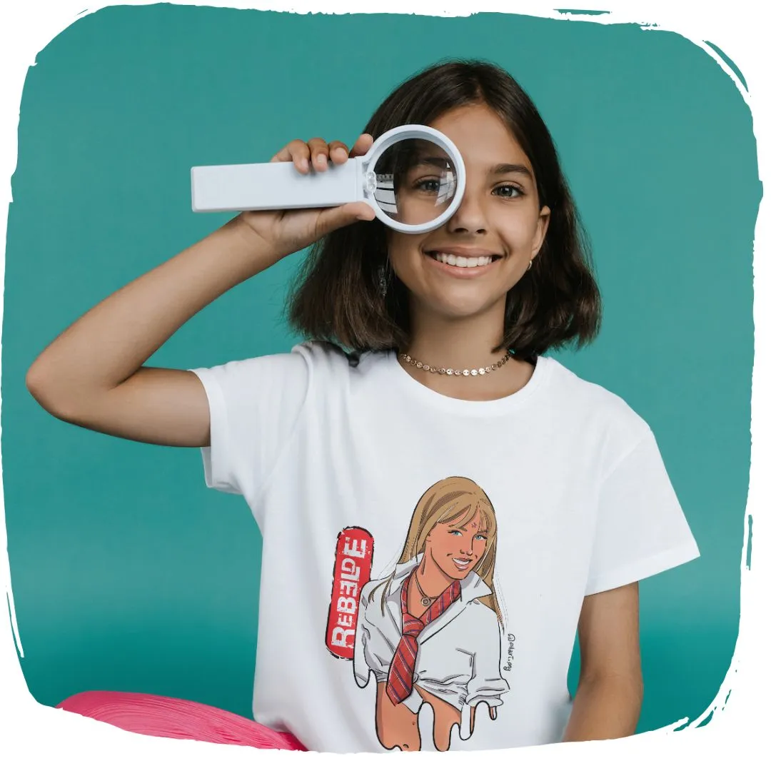 Nome do produto: Camisa Ellart Mia Rebelde RBD