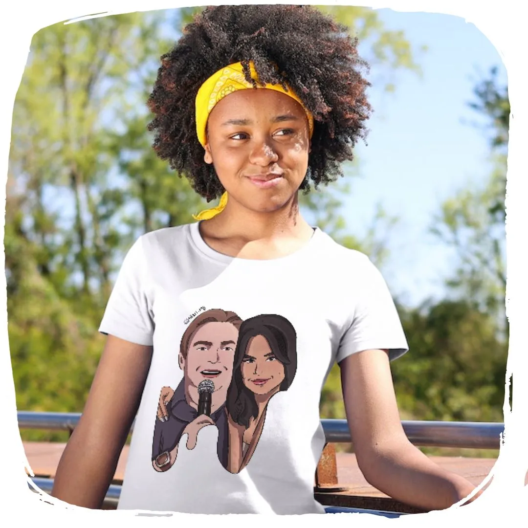 Nome do produto: Camisa Baby Long Ellart Meme Faustão Selena Gomez