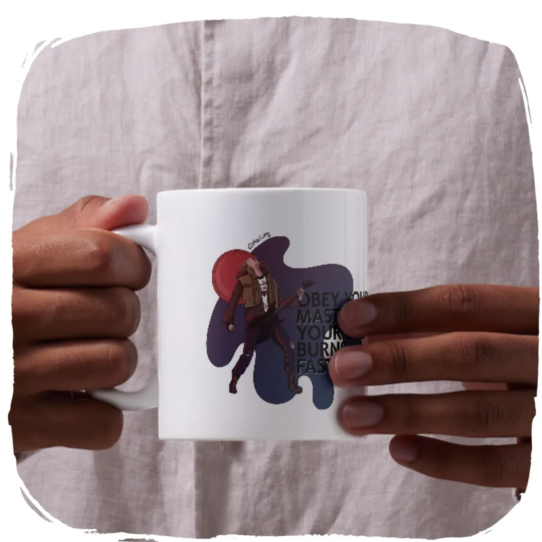 Nome do produto: Caneca 320ml Ellart Eddie Munson Stranger Things