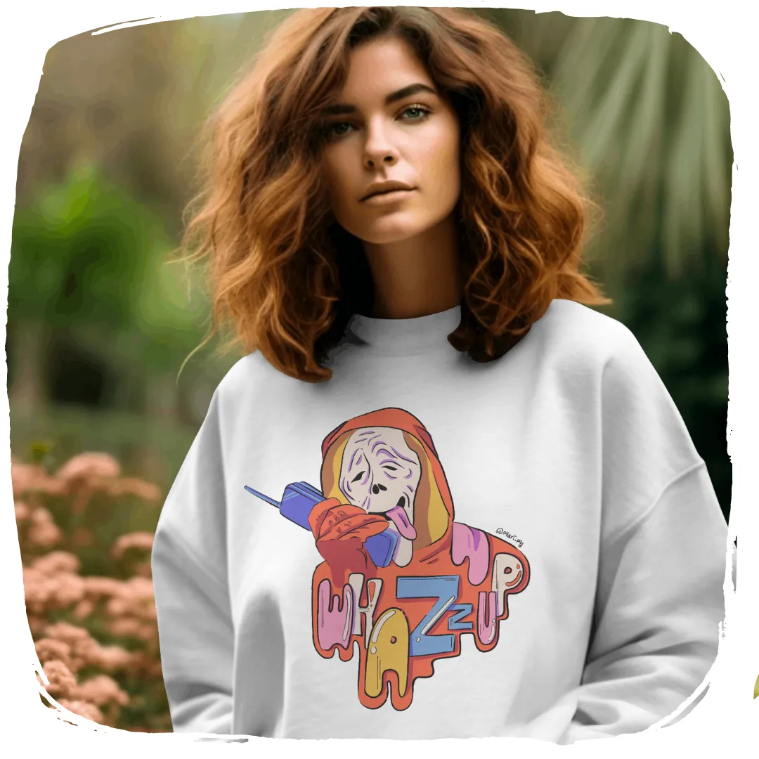 Nome do produto: Moletom Fechado Ellart Todo Mundo Em Panico What\'s up