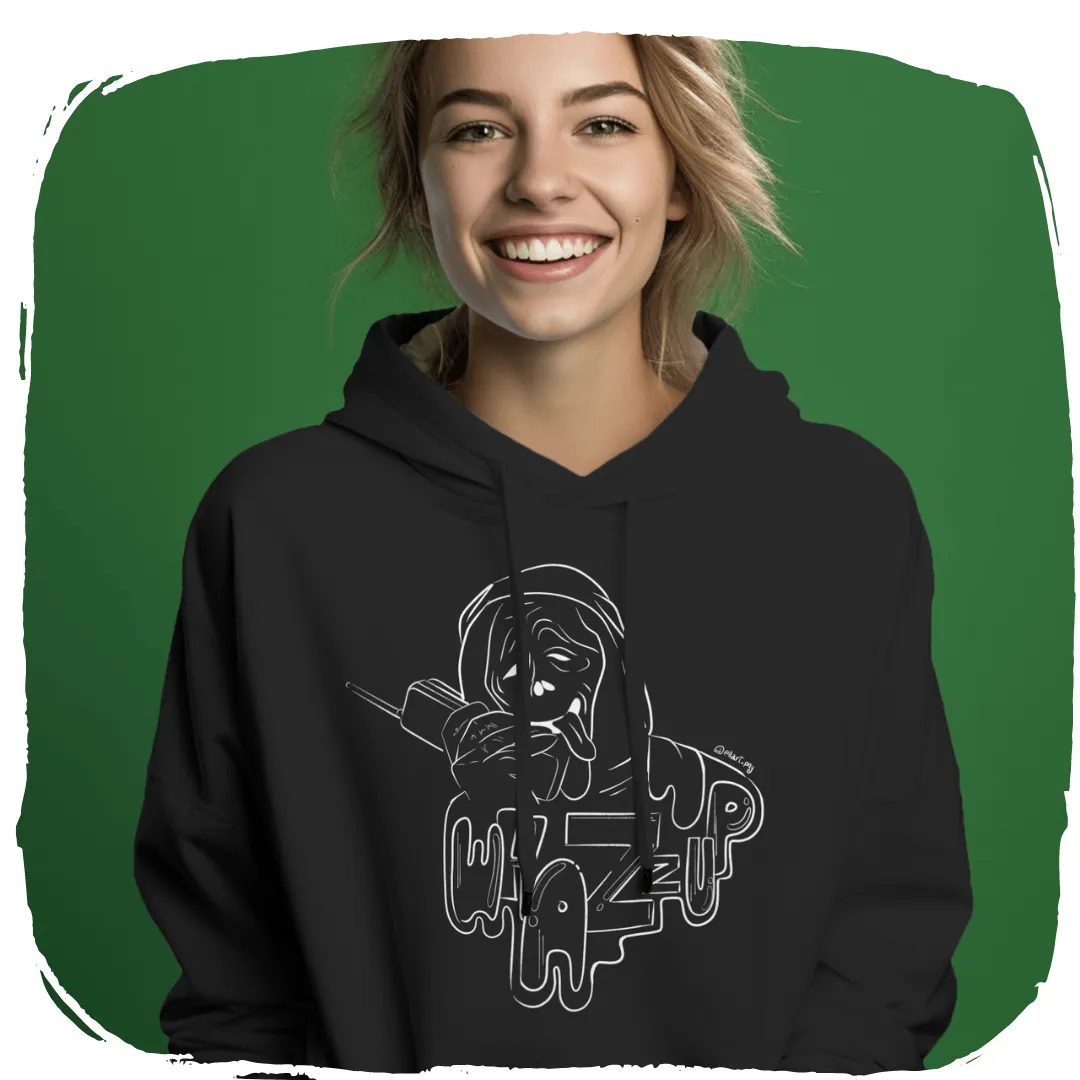 Nome do produto: Moletom Canguru Ellart Todo Mundo Em Panico What\'s up Line