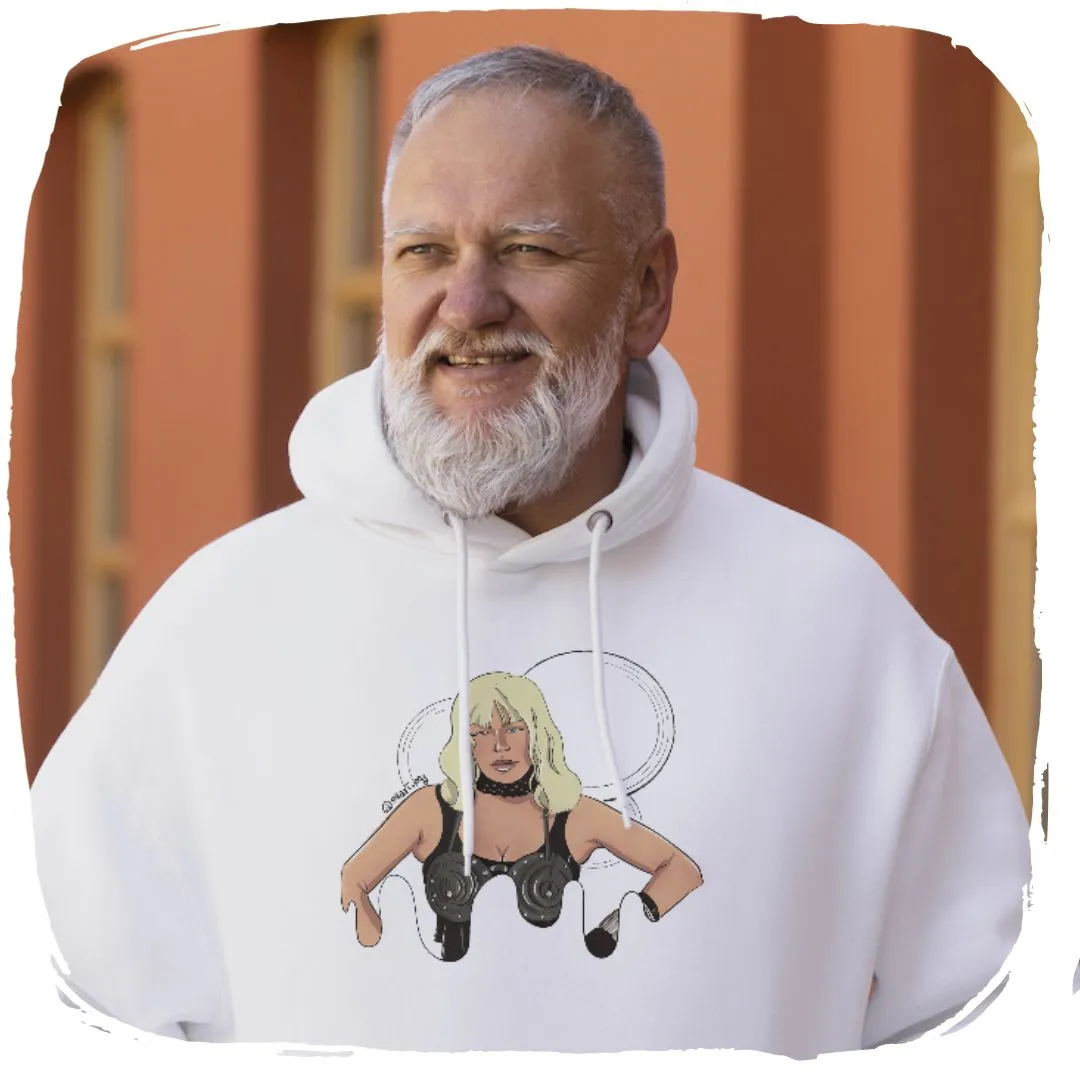 Nome do produto: Moletom Canguru Ellart Ana Maria Braga Madonna