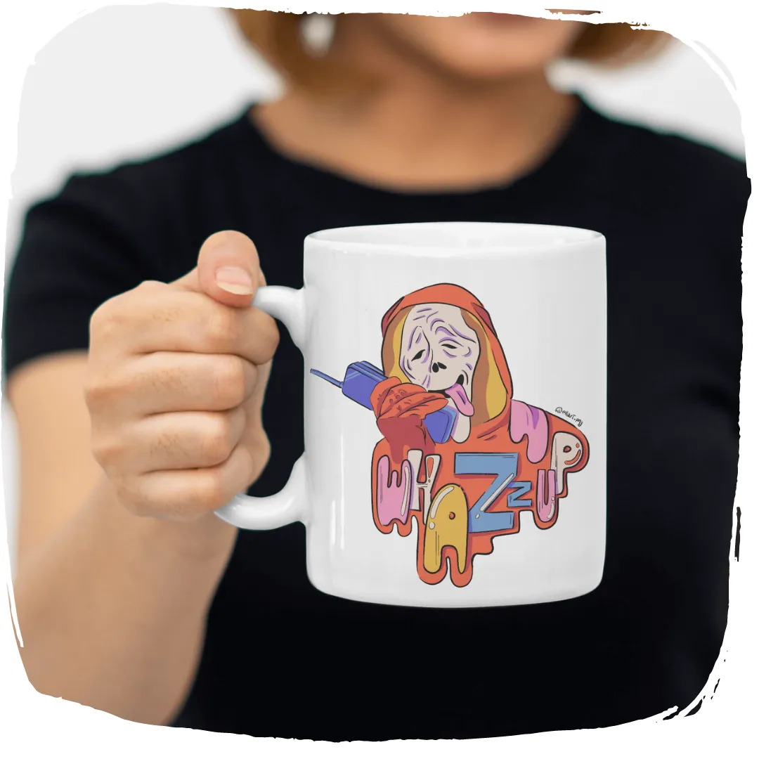 Nome do produto: Caneca 320ml Ellart Todo Mundo Em Panico What\'s up