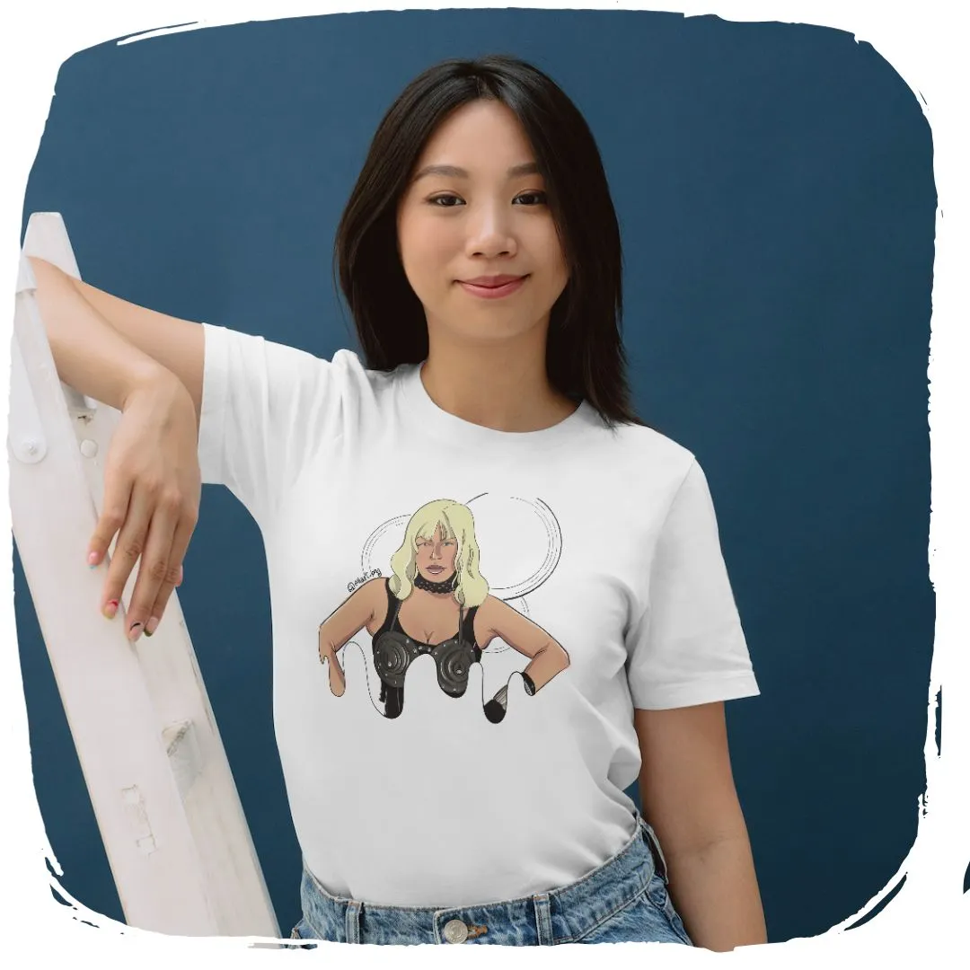 Nome do produto: Camisa Ellart Meme Ana Maria Braga Madonna