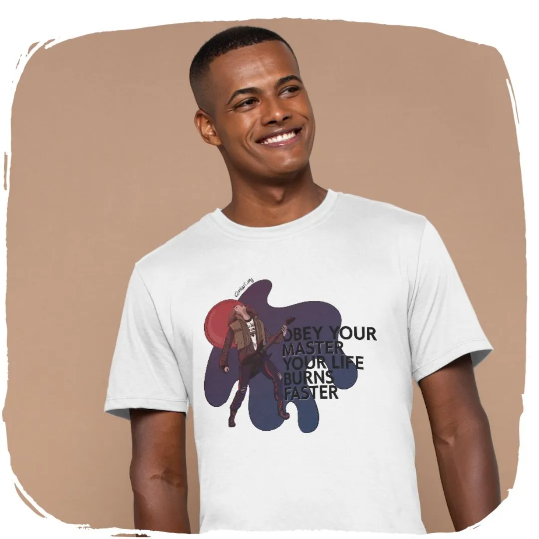 Nome do produto: Camisa Ellart Eddie Munson Stranger Things Metallica