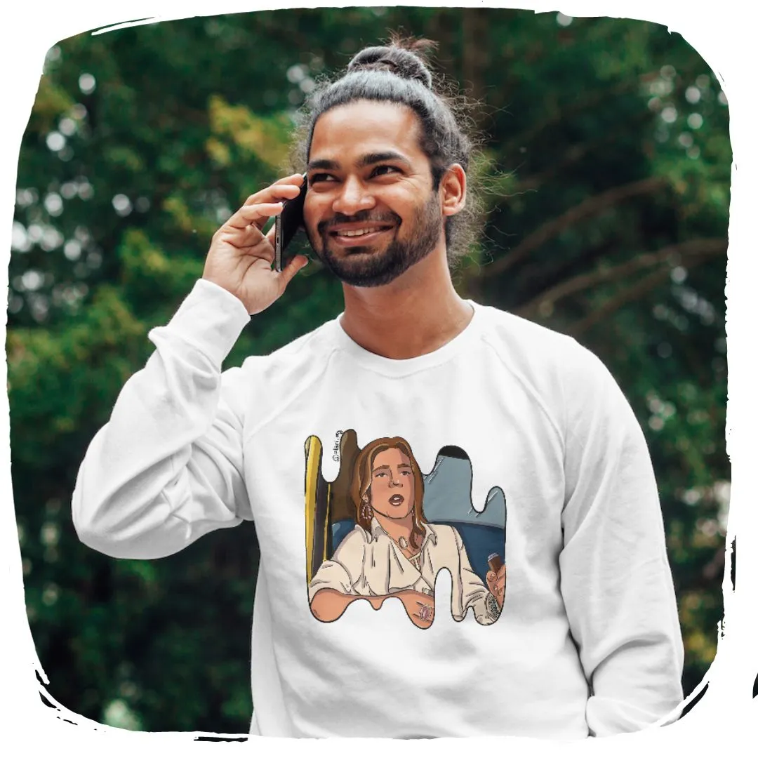 Nome do produto: Moletom Fechado Ellart Carminha Toca pro Inferno, Motorista