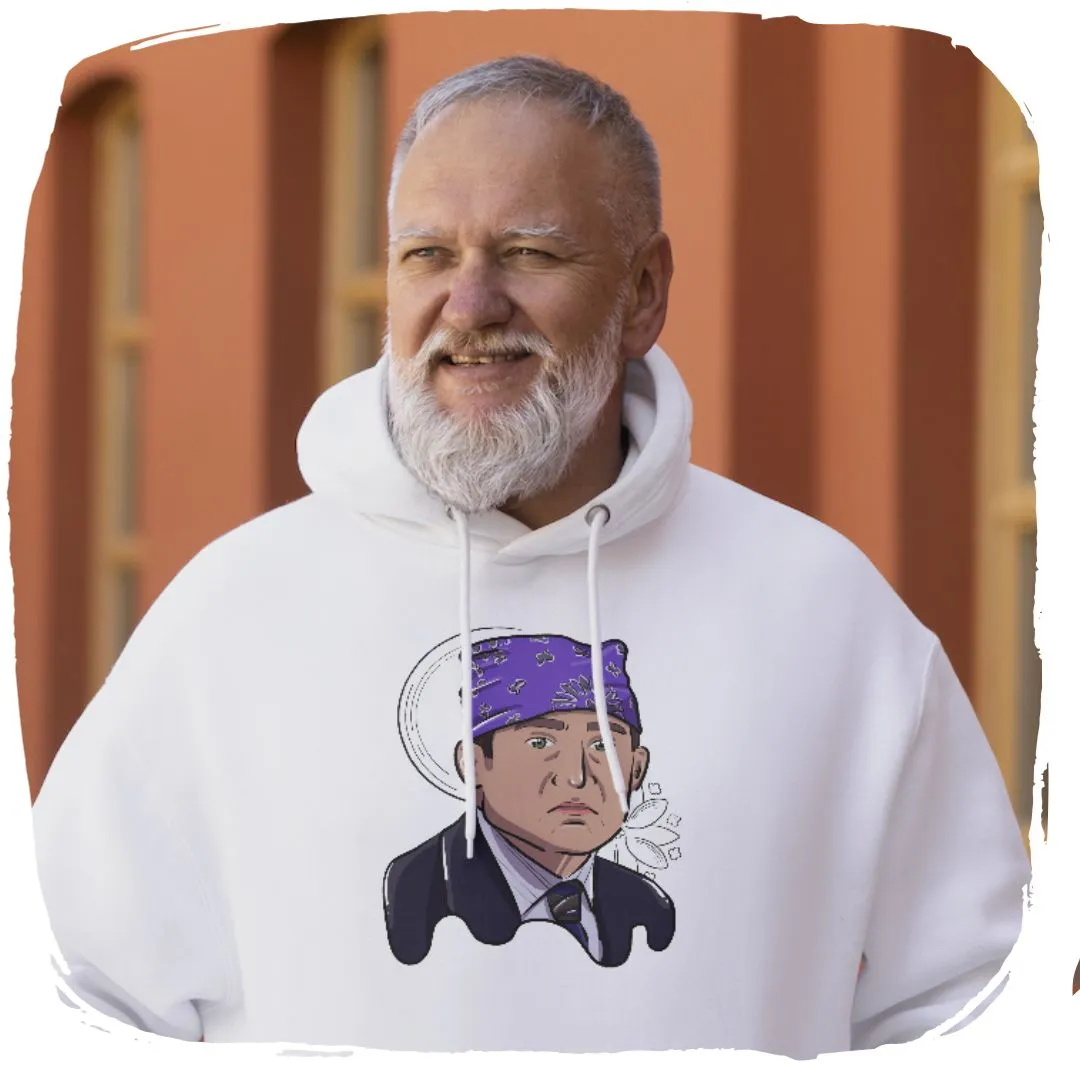 Nome do produto: Moletom Canguru Ellart Prision Mike The Office